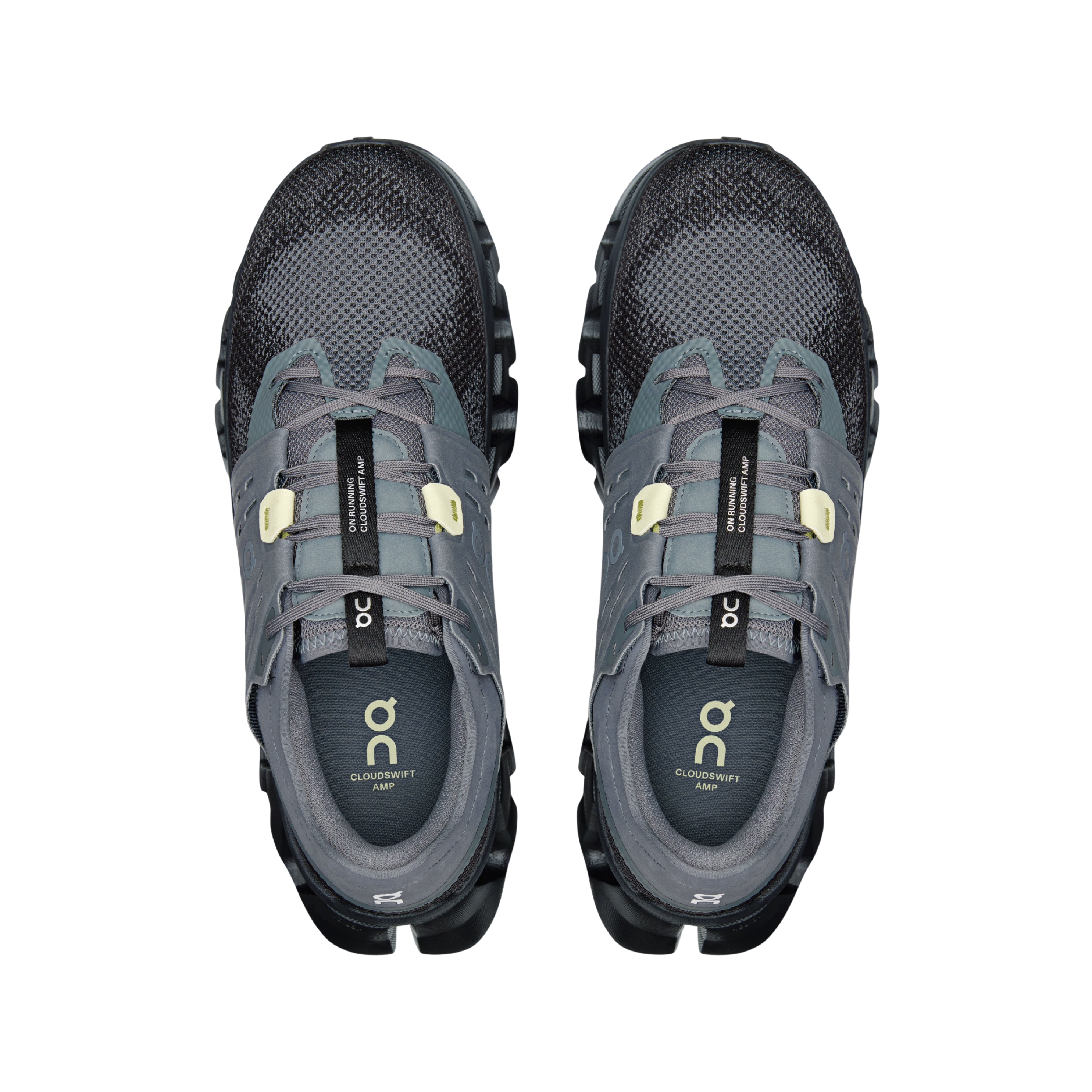 ON Men Cloudswift Amp - Stone Black