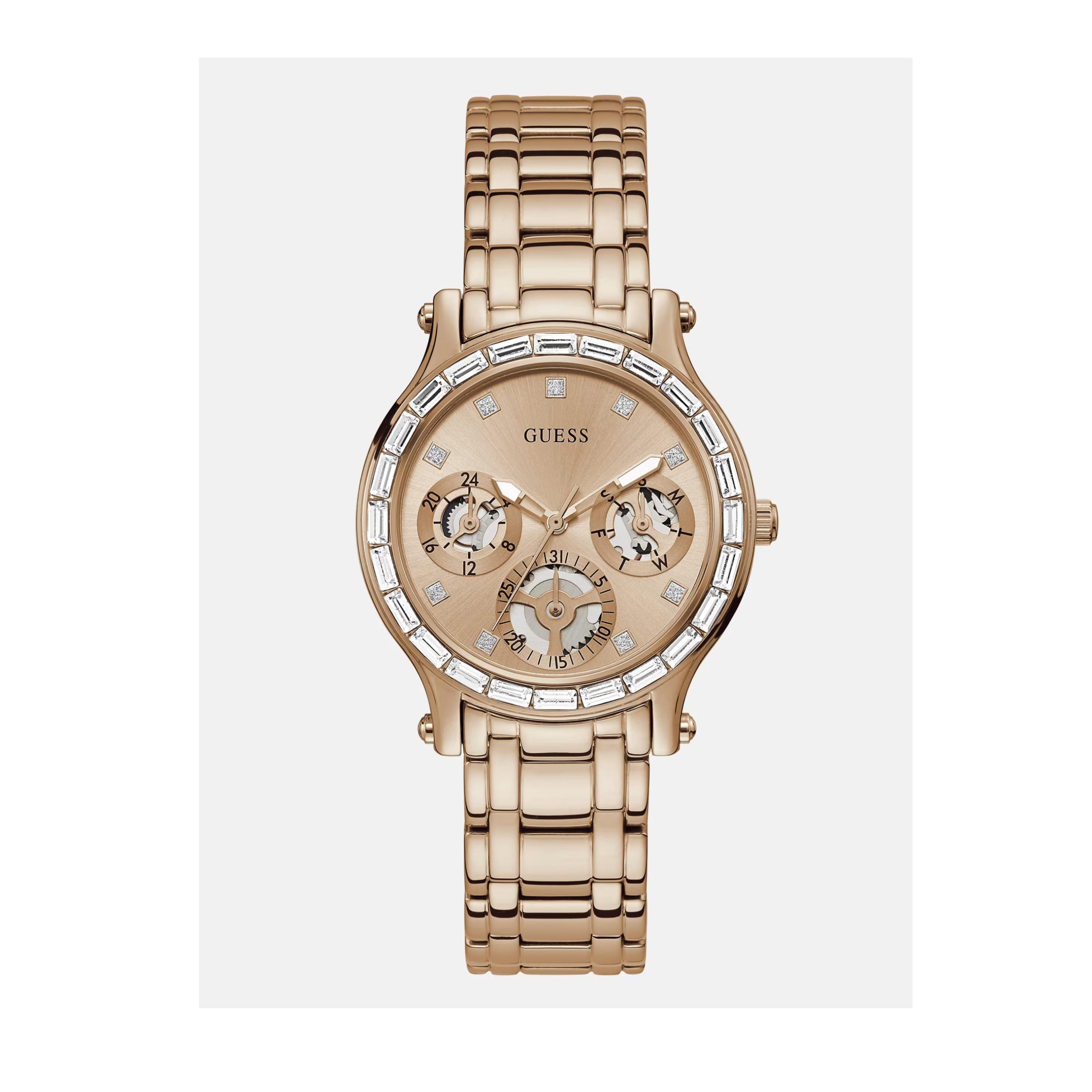 Guess Women Rose Gold-Tone Analog Watch