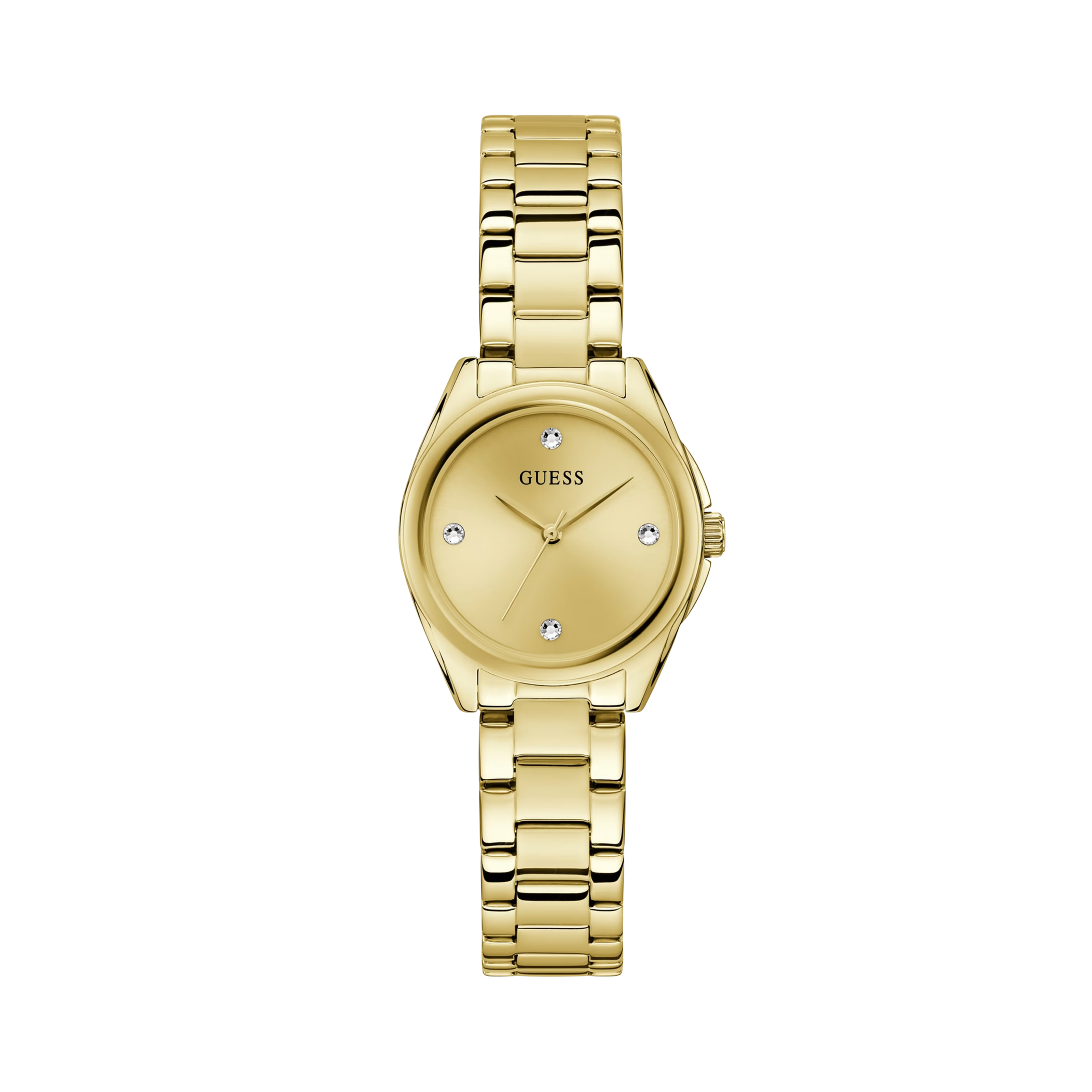 Guess Women Gold-Tone Analog Watch - Gold