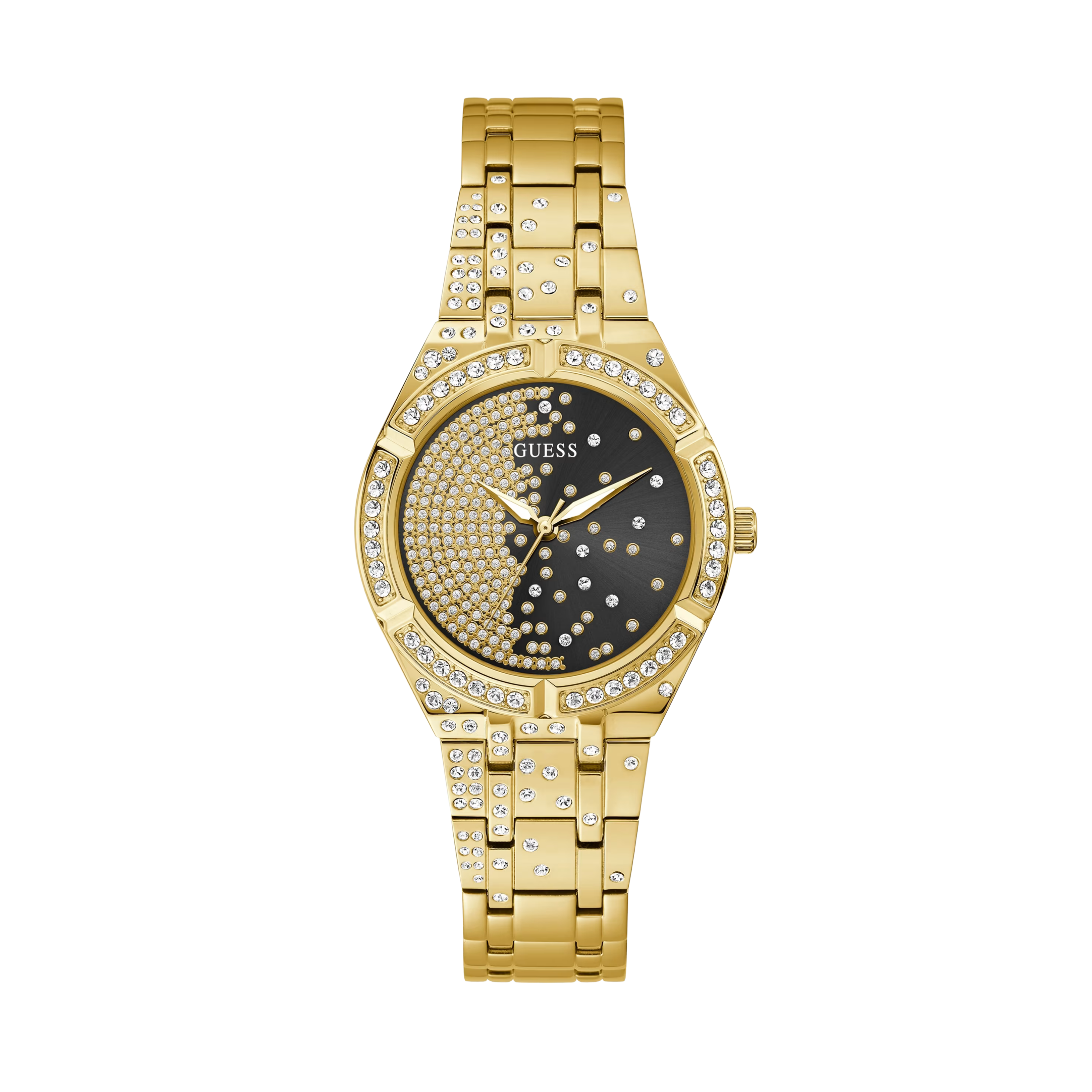 Guess Women Gold-Tone Analog Watch
