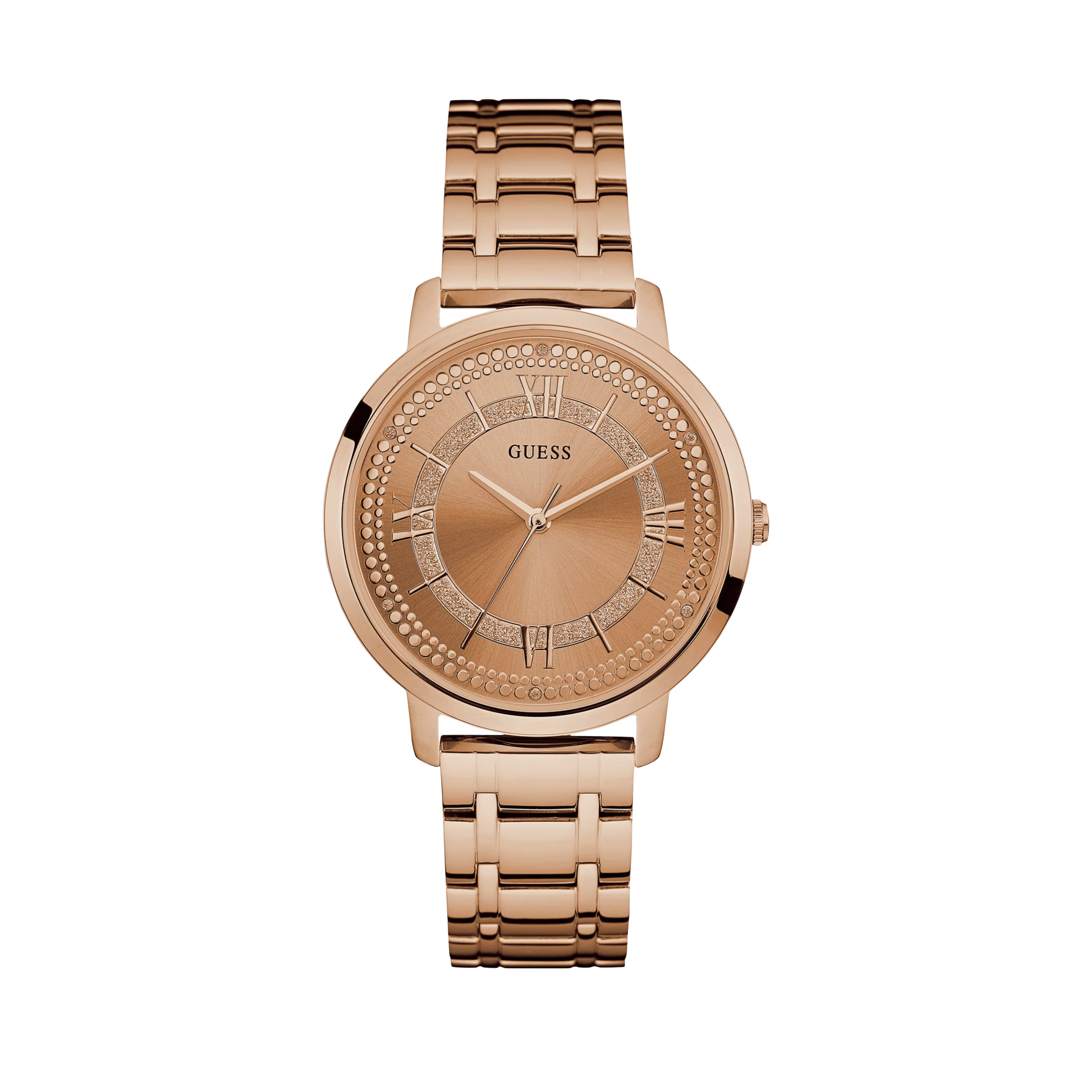 Guess Women Rose Gold-Tone Analog Watch - Rose Gold