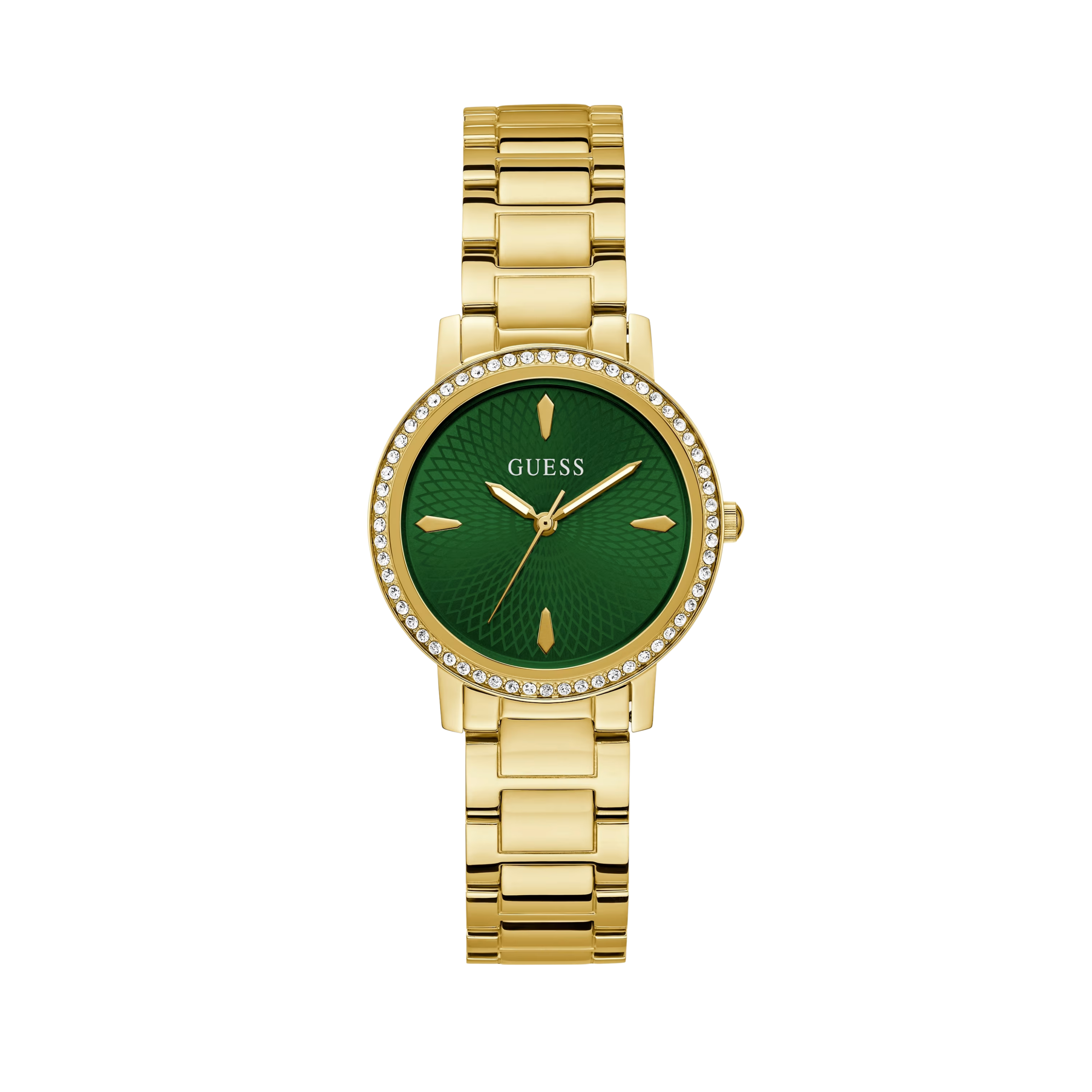 Guess Women Gold-Tone Analog Watch - Gold