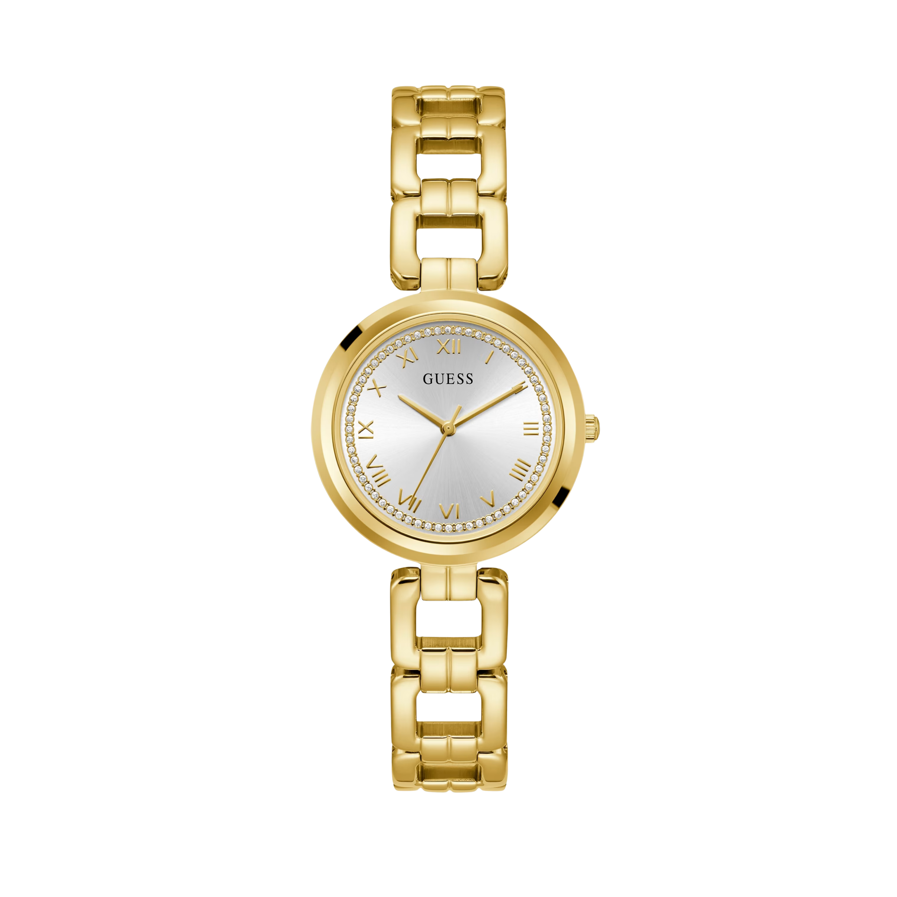 Guess Women Gold-Tone Analog Watch