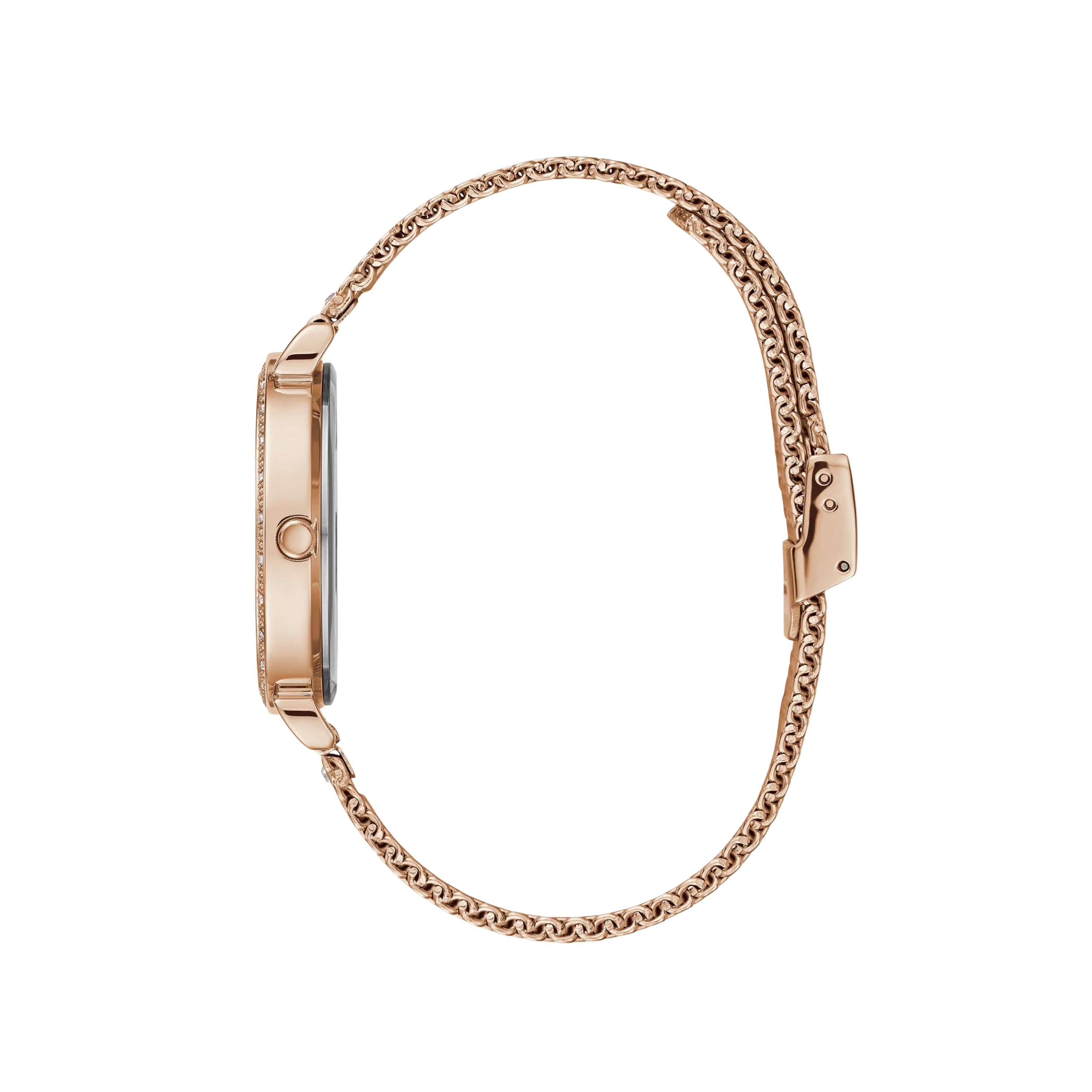 Guess Women Jewel Rose Gold-Tone Watch