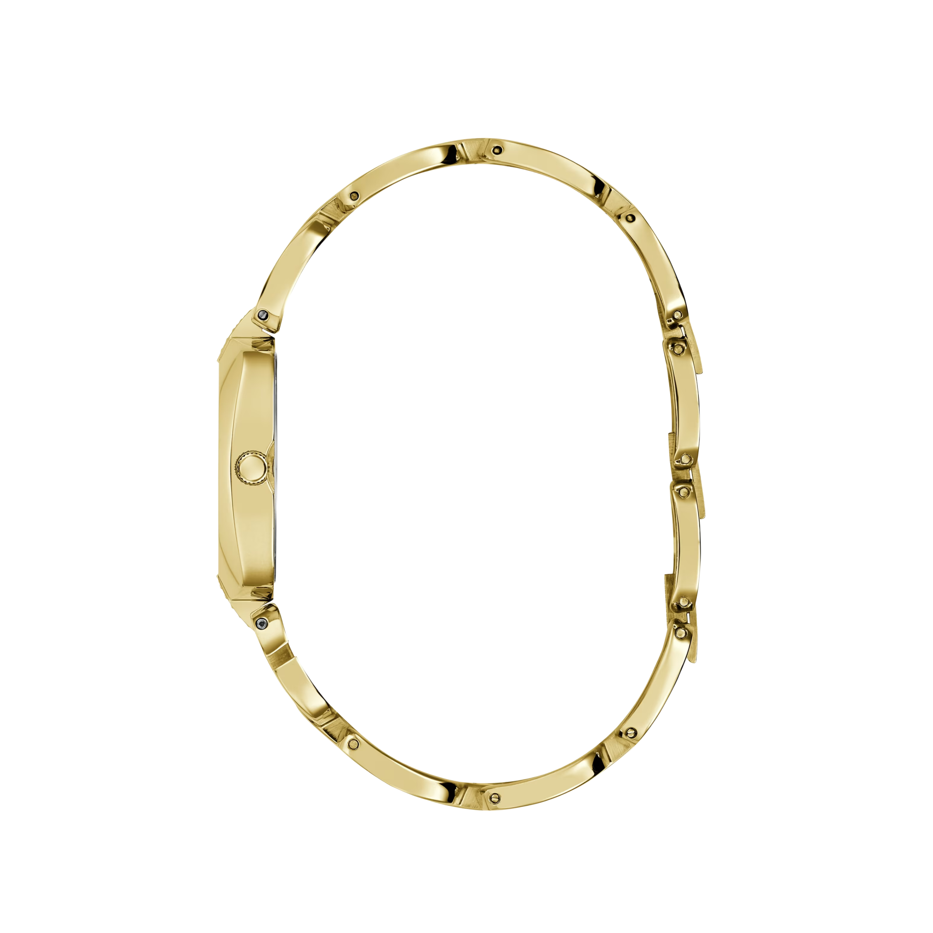 Guess Women Gold-Tone G-Link Analog Watch - Gold