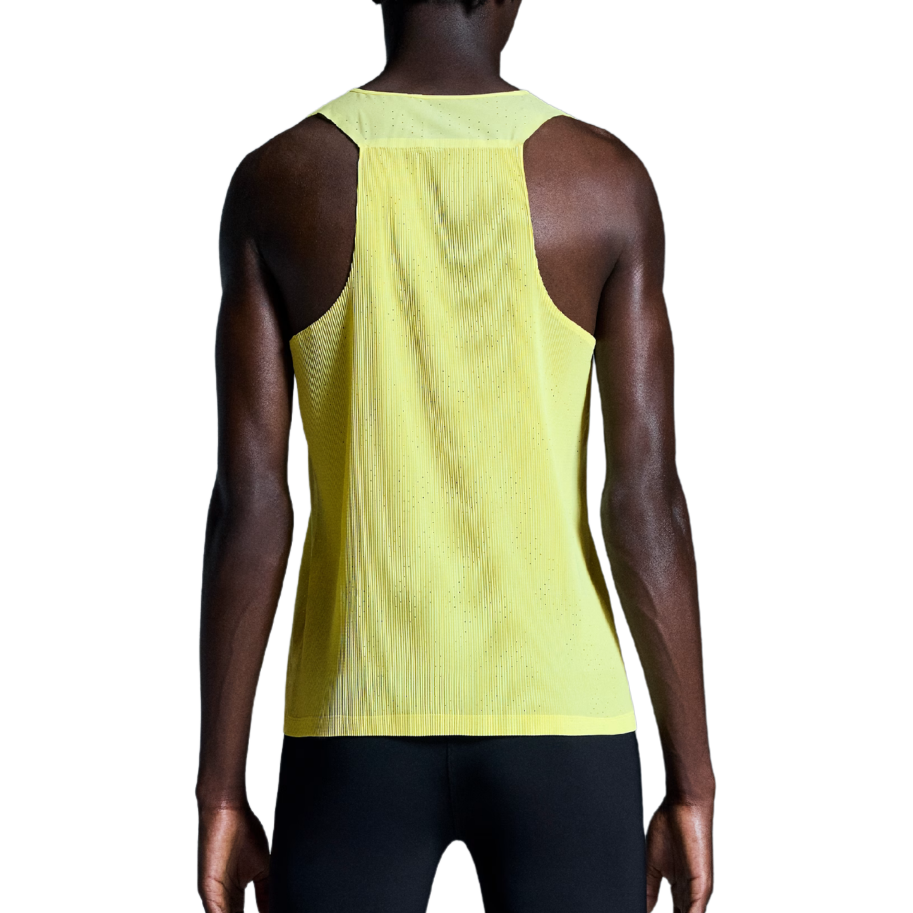 ON Men Race Singlet - Limelight