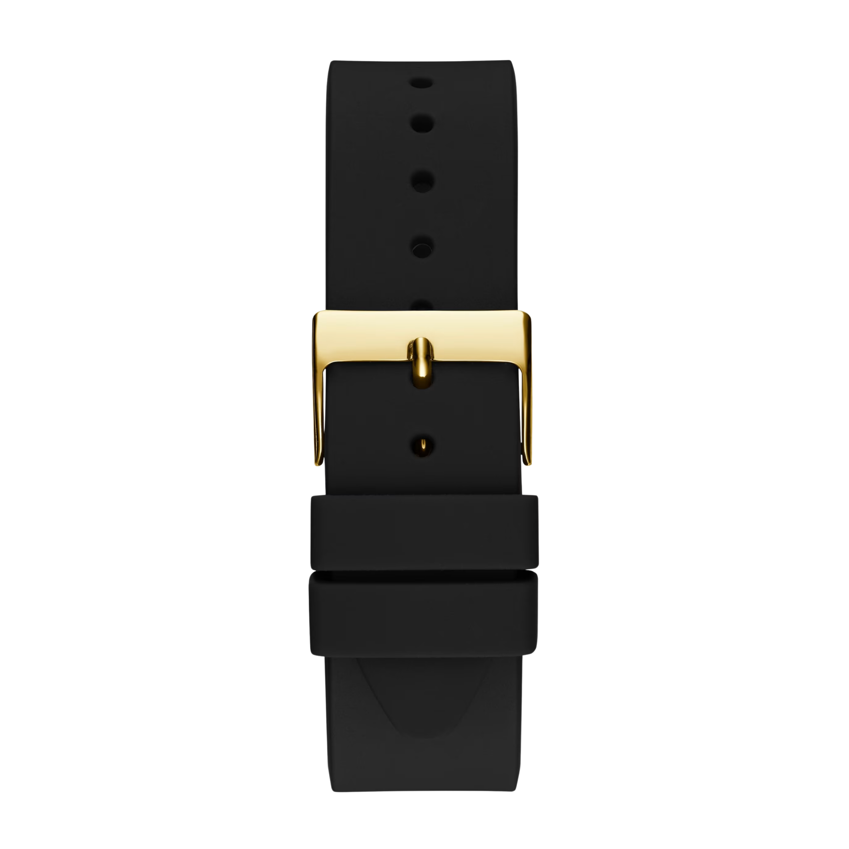 Guess Women Black and Gold-Tone Analog Watch