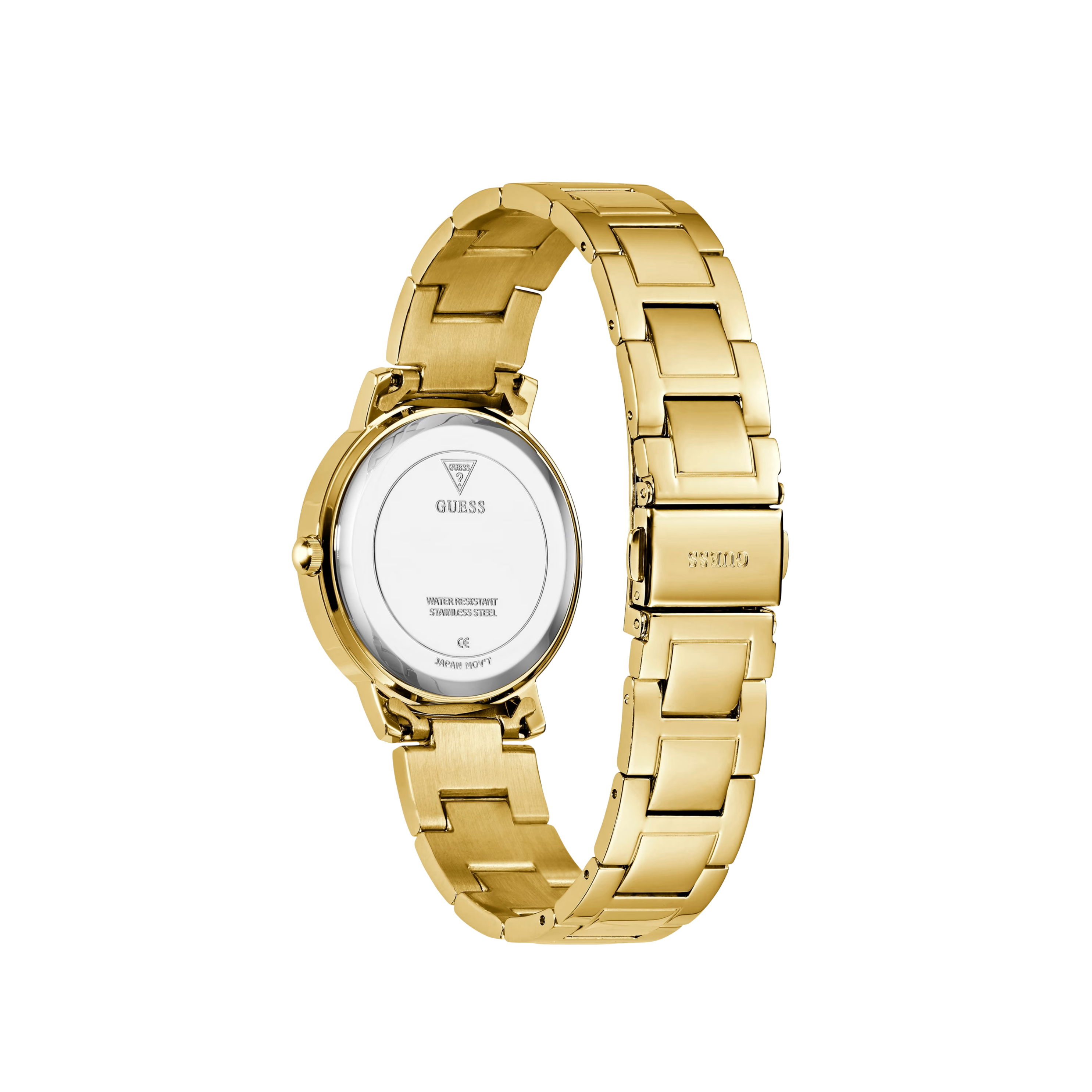 Guess Women Gold-Tone Analog Watch - Gold