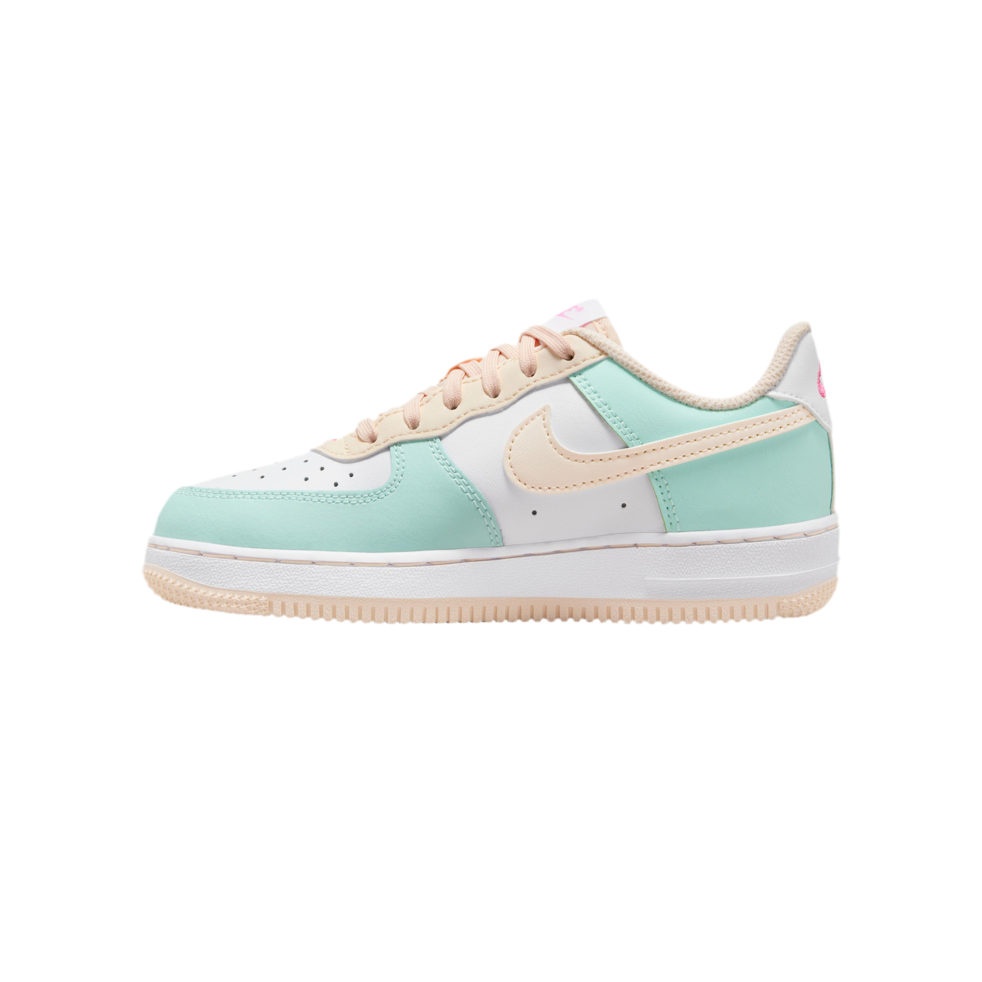 Nike Girls Kids Air Force 1 - Guava Ice Emerald Rise