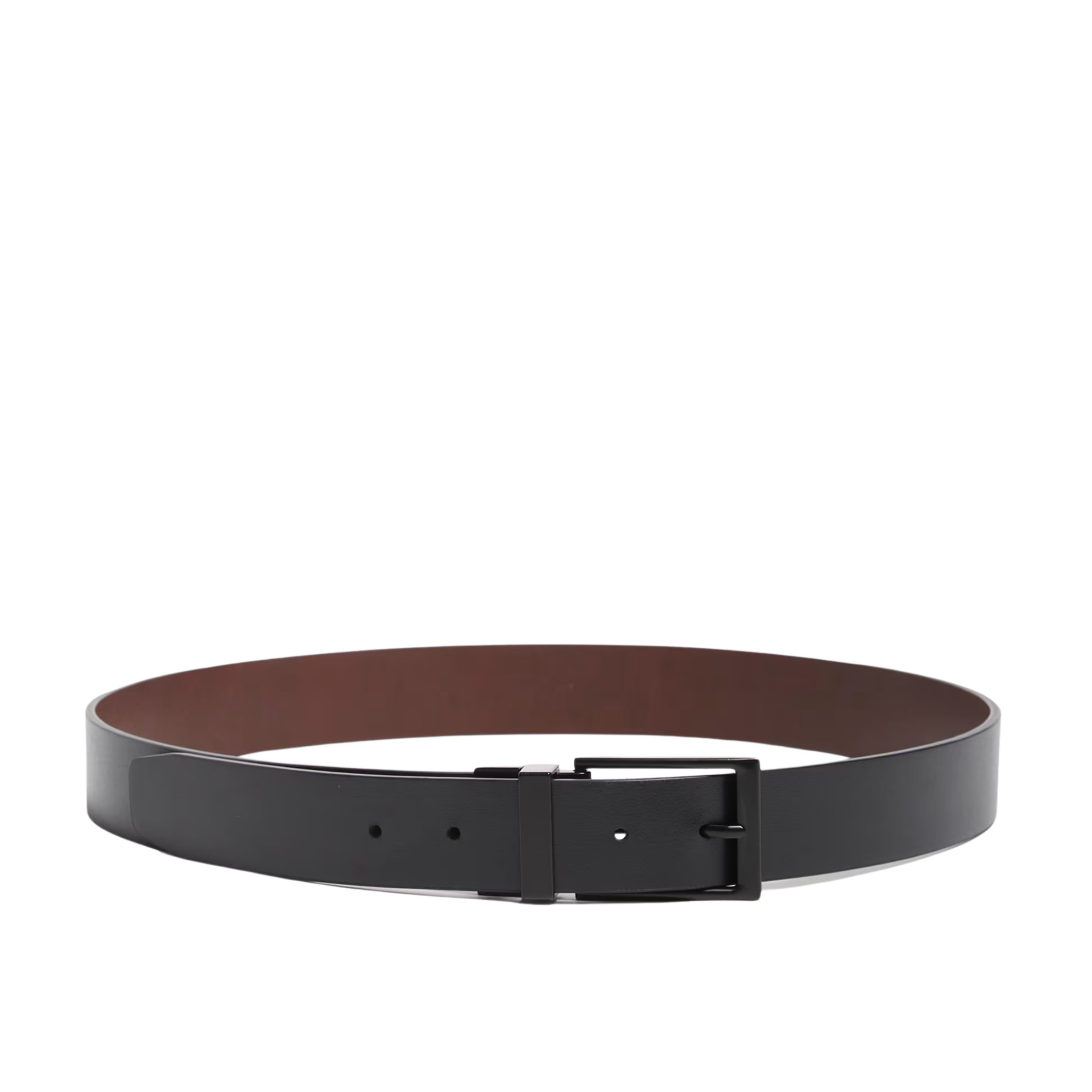 Guess Men Liam Reversible Belt - Black And Brown