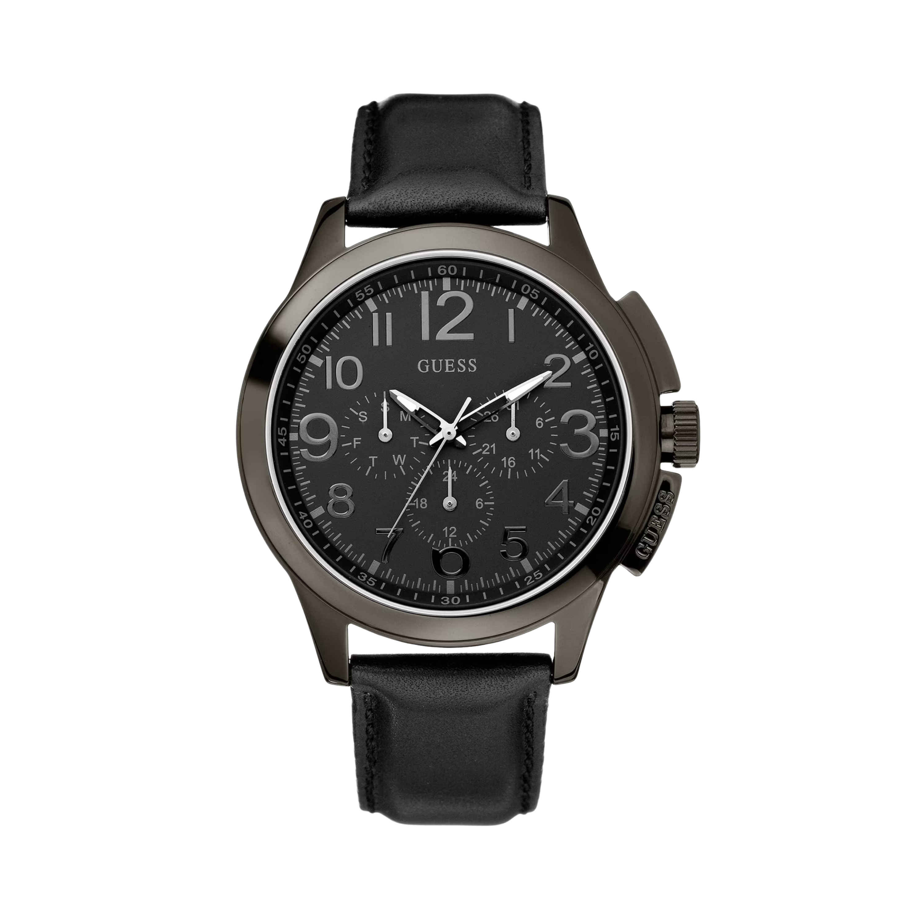 Guess Men Black-Out Sport Watch