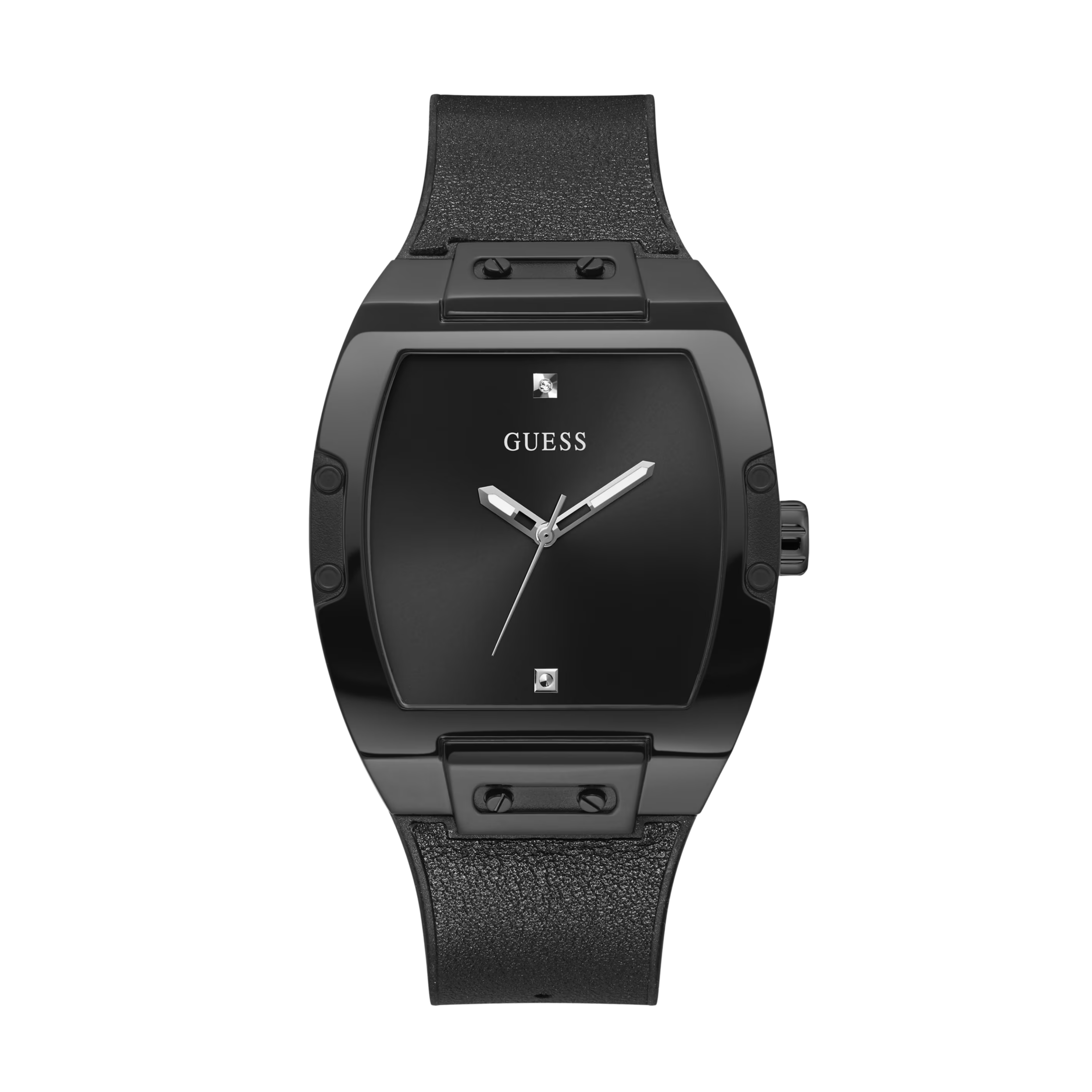 Guess Men Black Diamond Analog Watch - Black