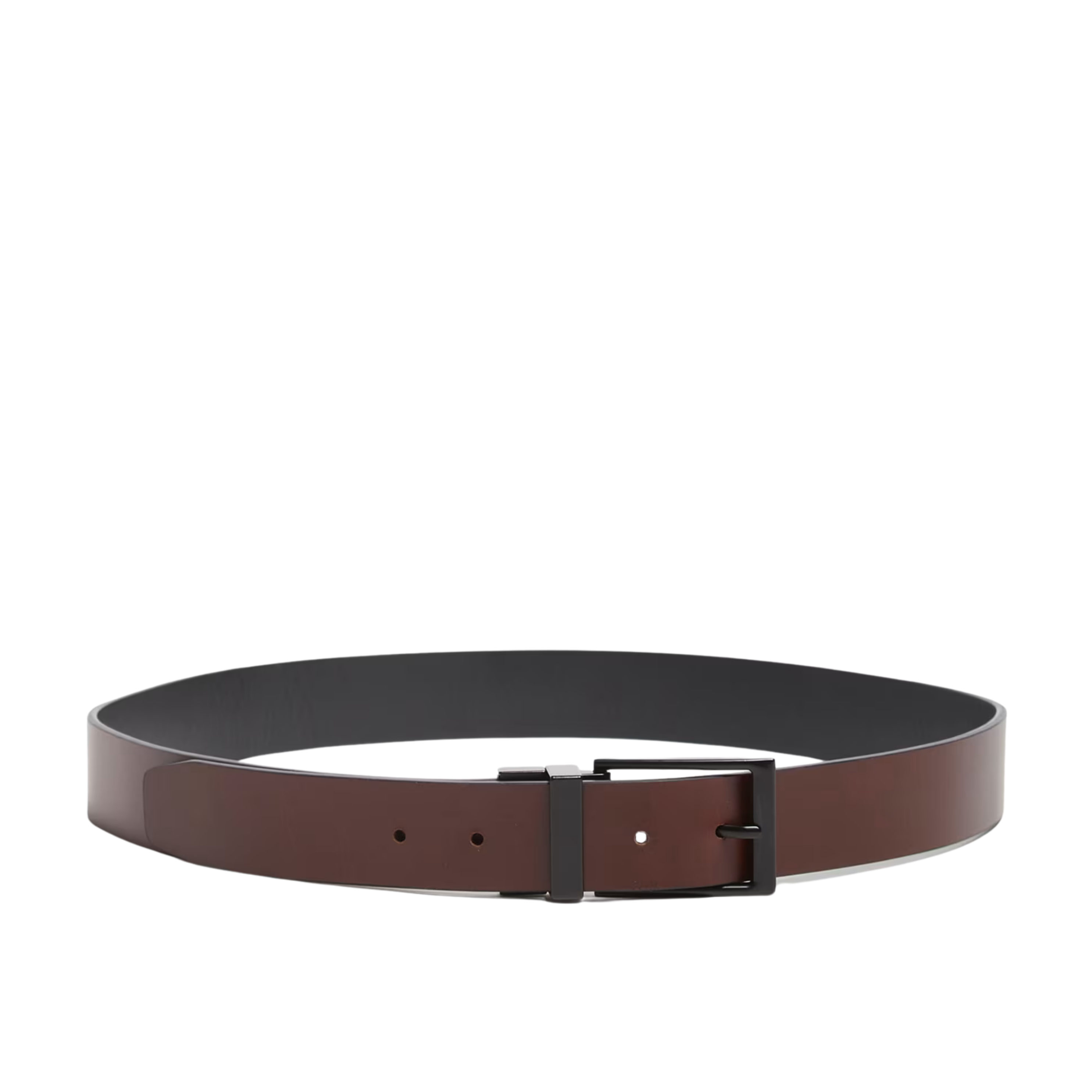 Guess Men Liam Reversible Belt - Black And Brown