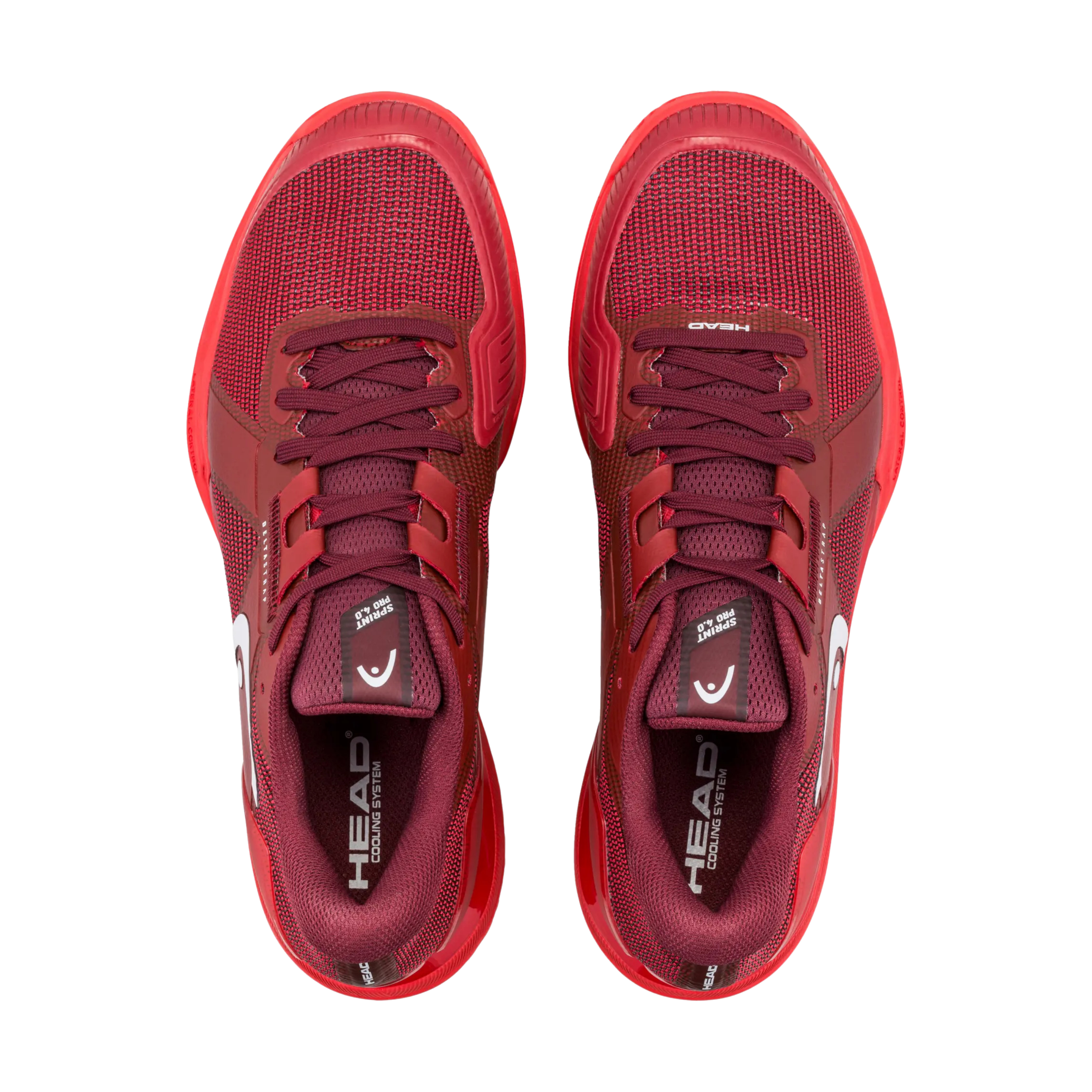 Head Men Sprint Pro 4.0 Court - Red Dark Red