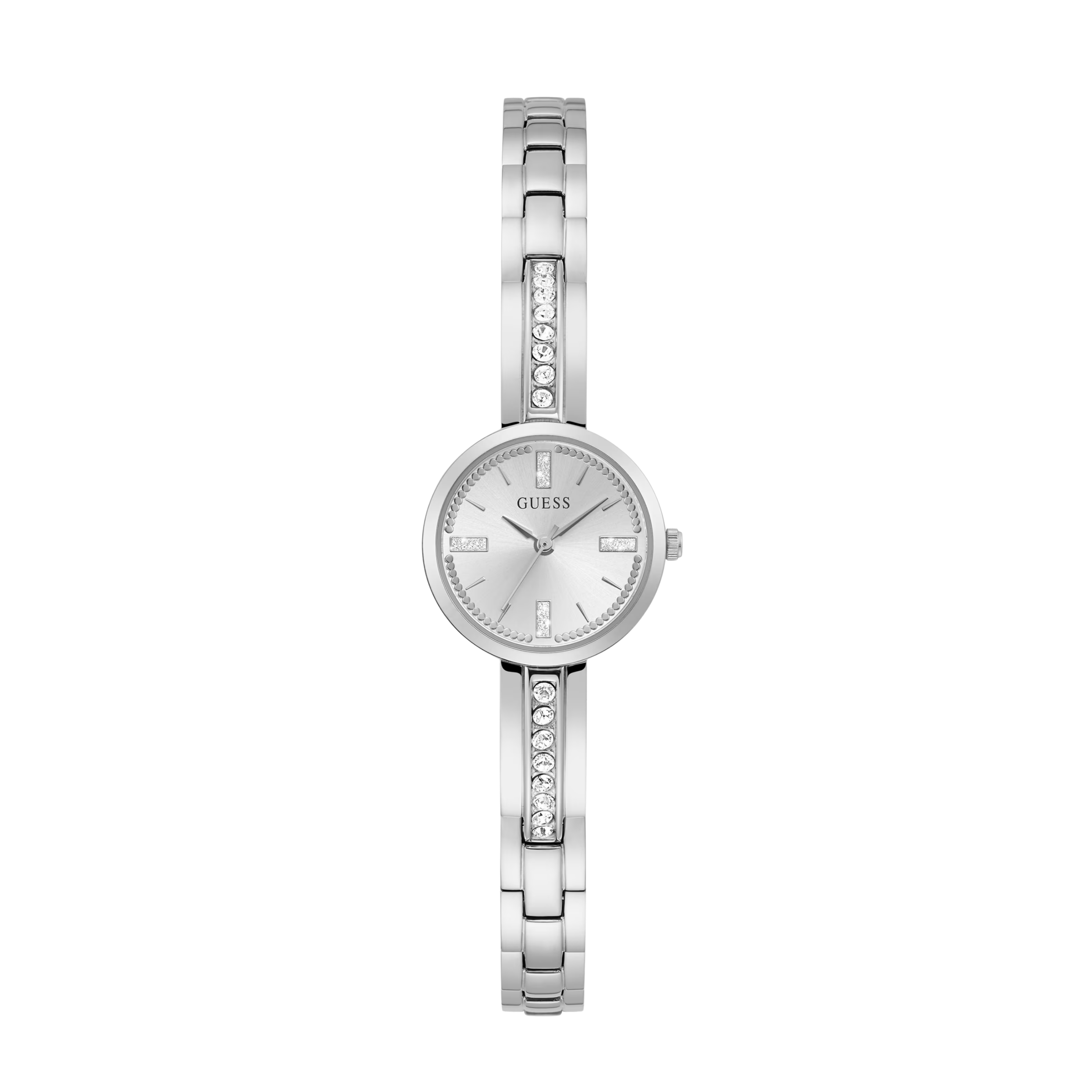 Guess Women Sofia Silver Tone Watch GW0288L1 - Silver
