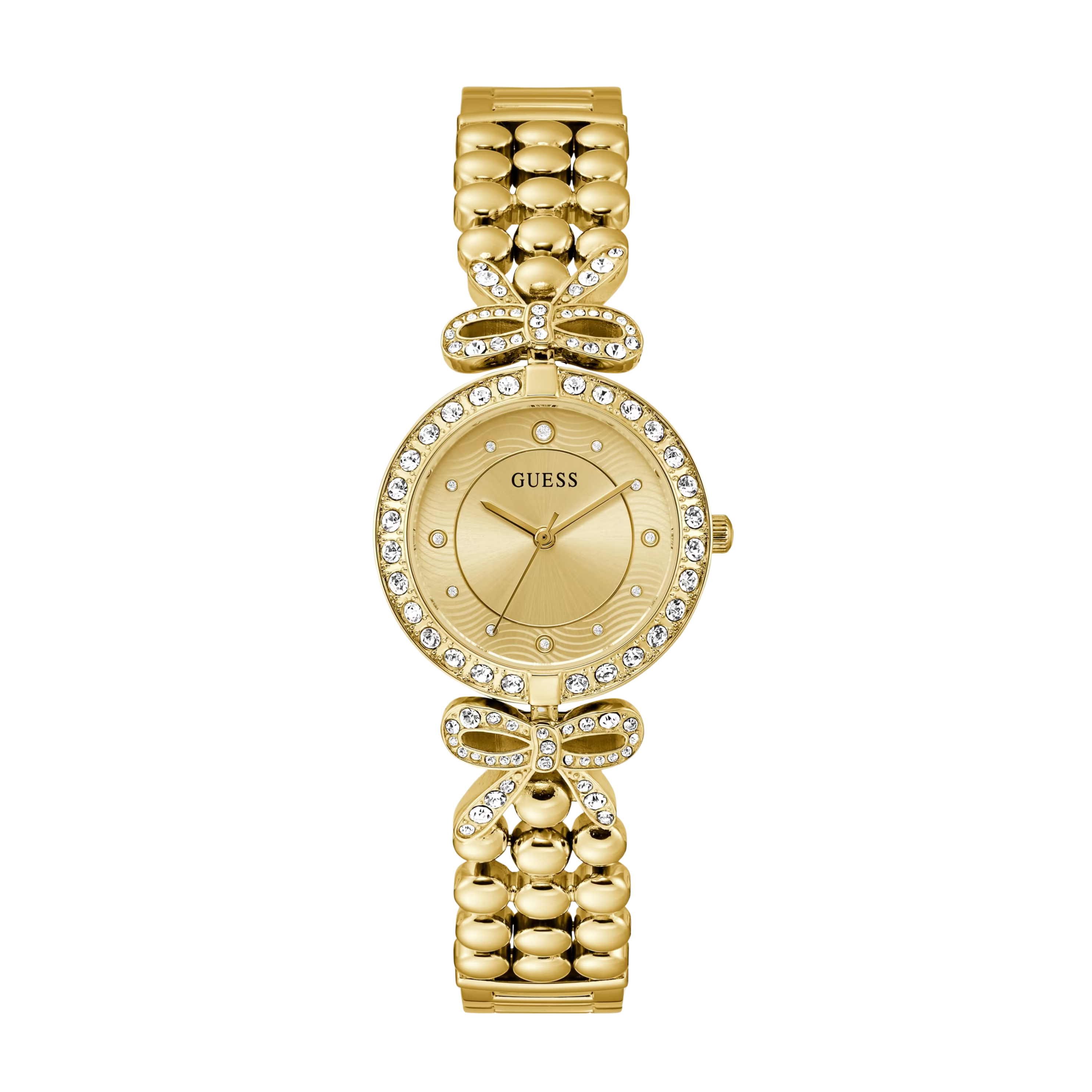 Guess Women Gold Tone Analog Watch GW0838L2 - Gold