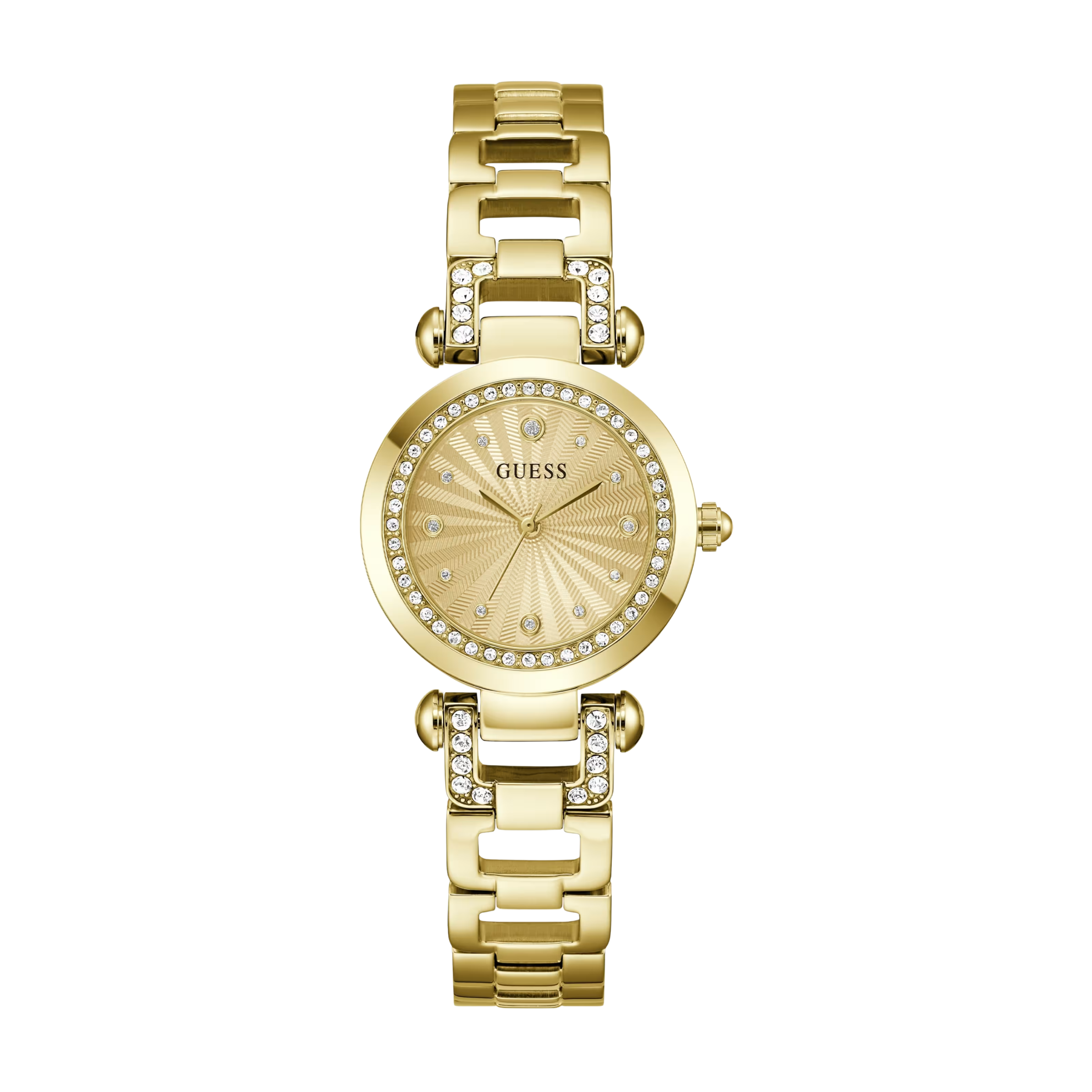 Guess Women Gold Tone Analog Watch GW0869L4 - Gold