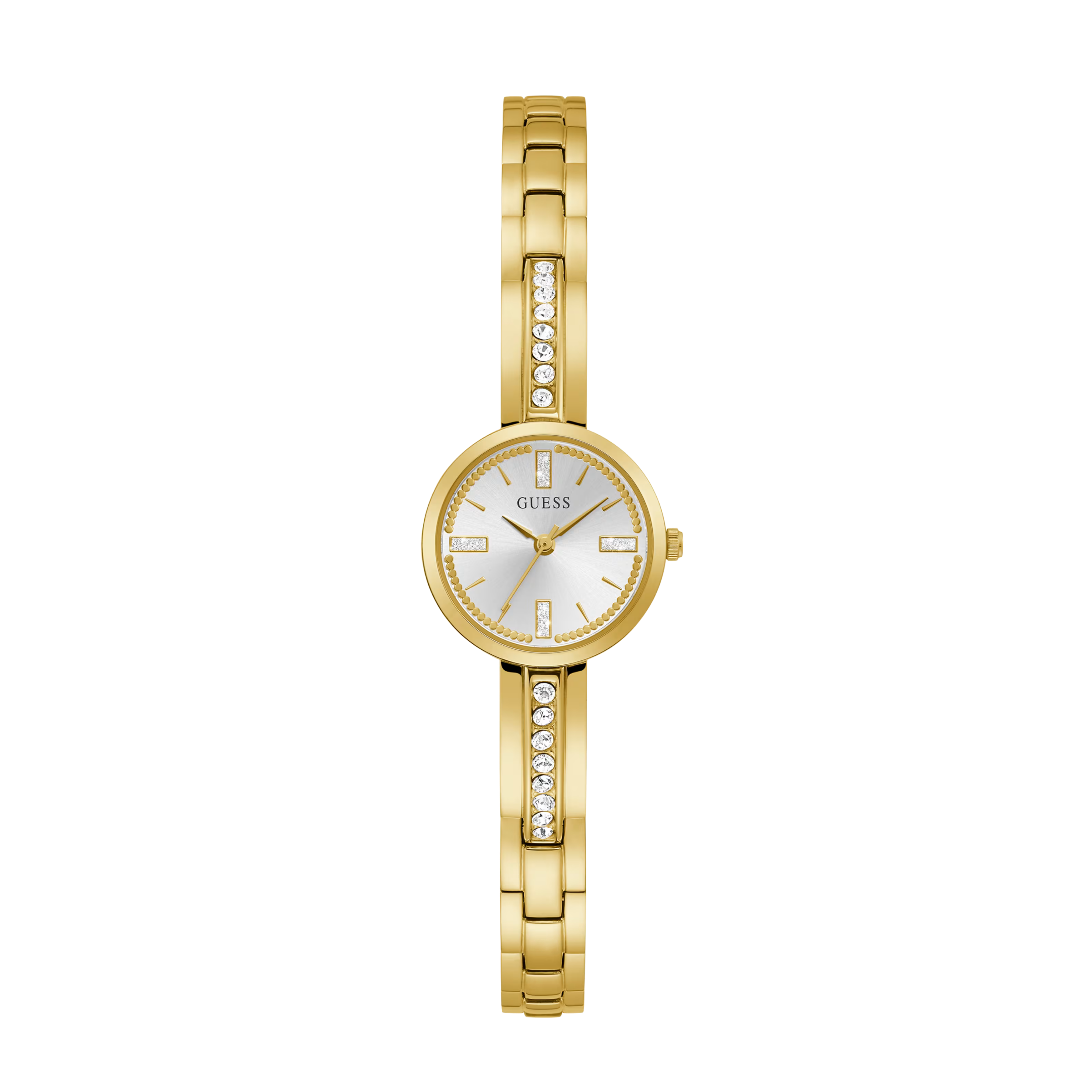 Guess Women Sofia Gold Tone Crystal Analog Watch GW0288L2 - Gold