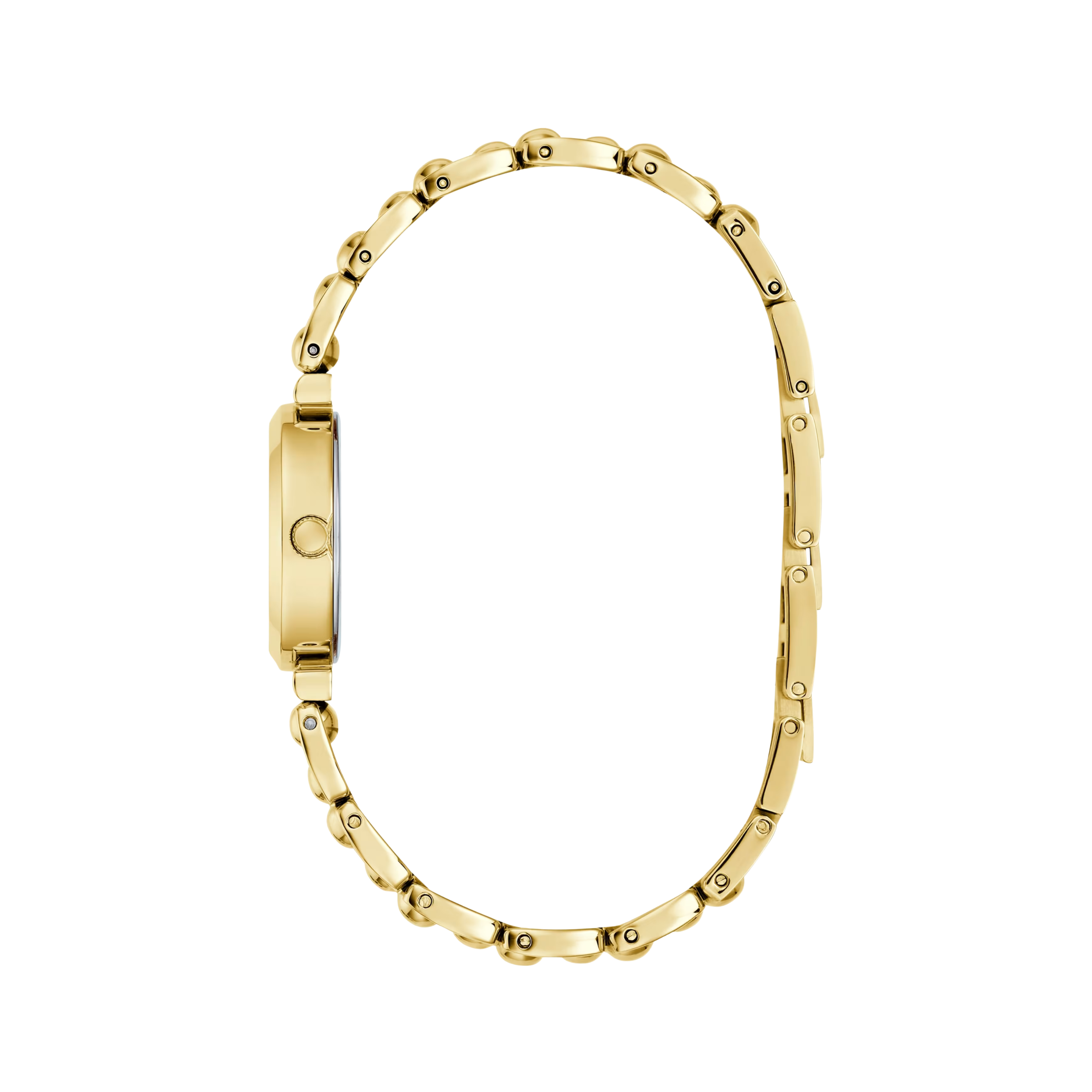Guess Women Gold Tone Beaded Analog Watch GW0994L2 - Gold