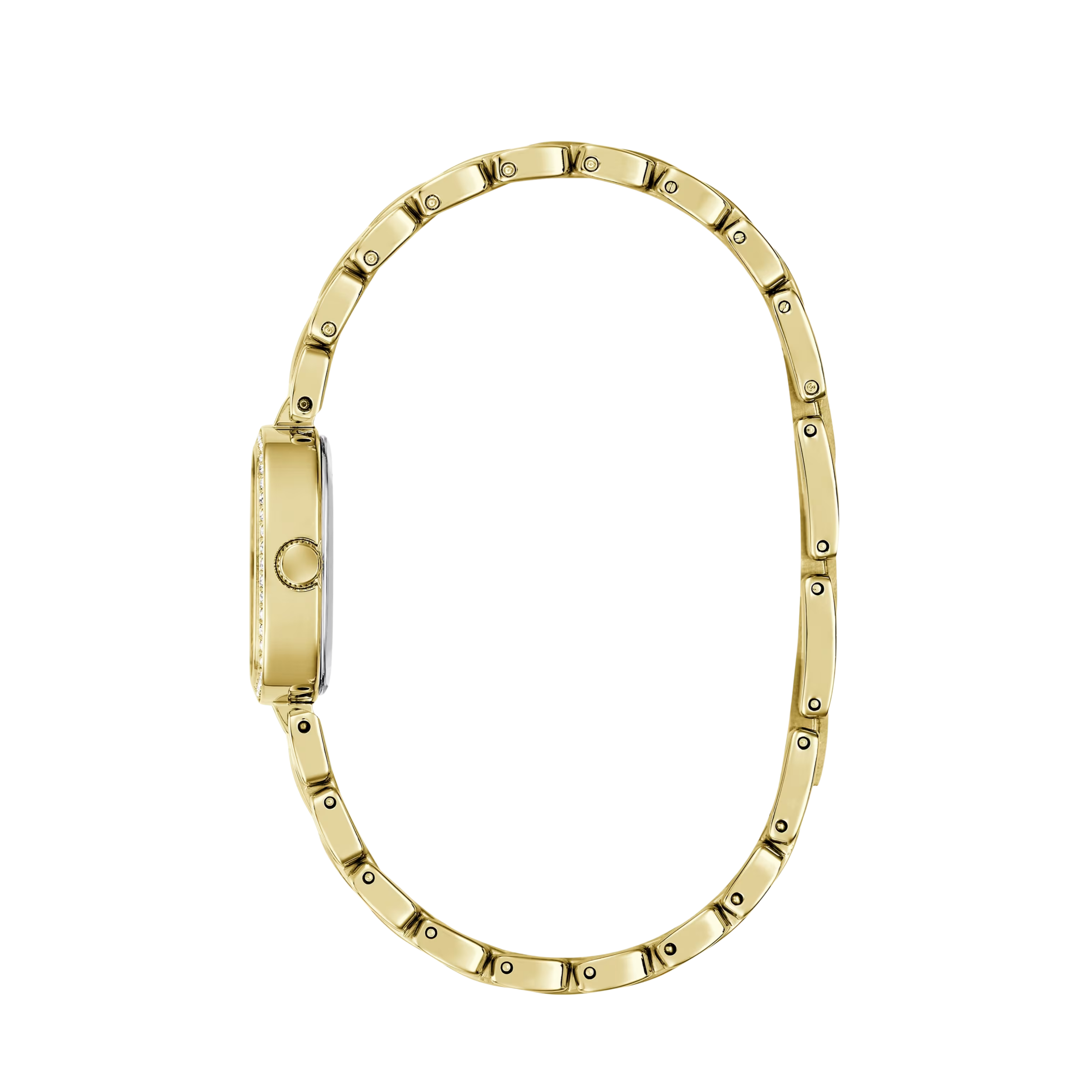 Guess Women Crystal Stainless Steel Analogue Watch GW1018L2 - Gold