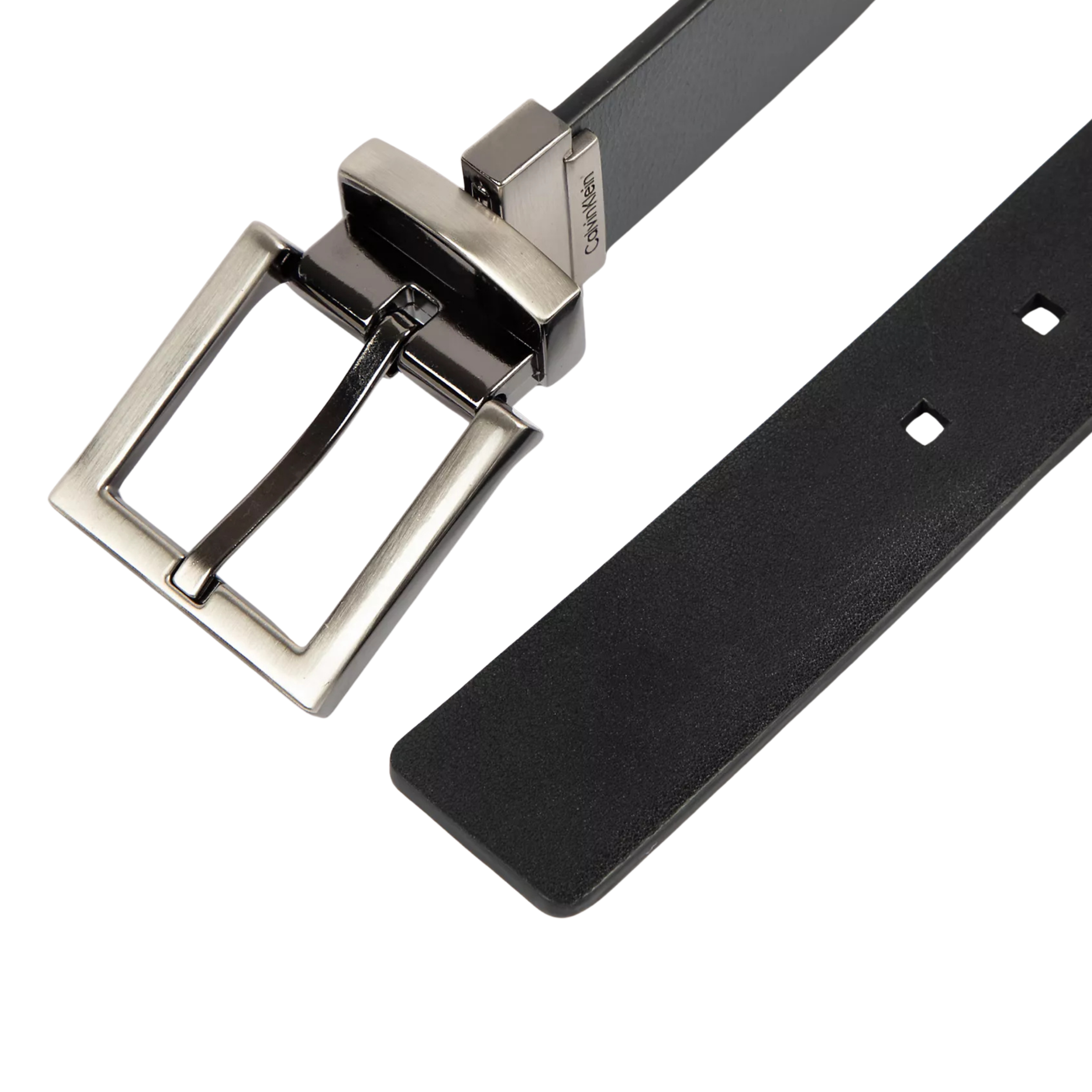 Calvin Klein Men Reversible Harness Buckle Belt - Blue