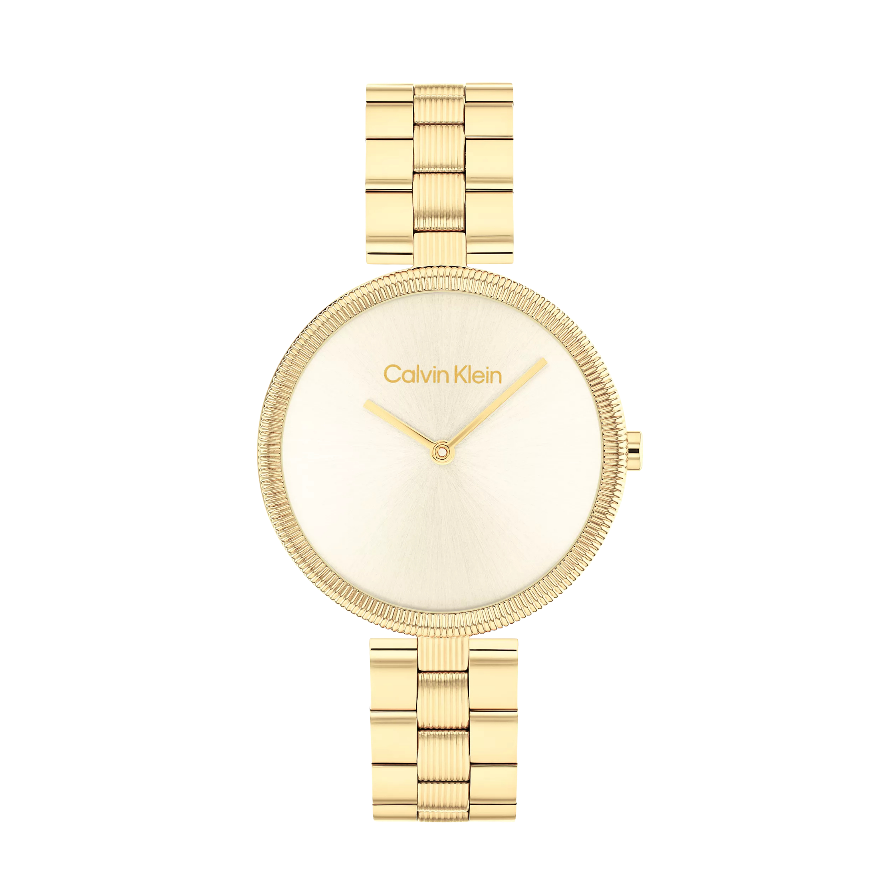 Calvin Klein Women Minimal Link Bracelet Watch - Gold