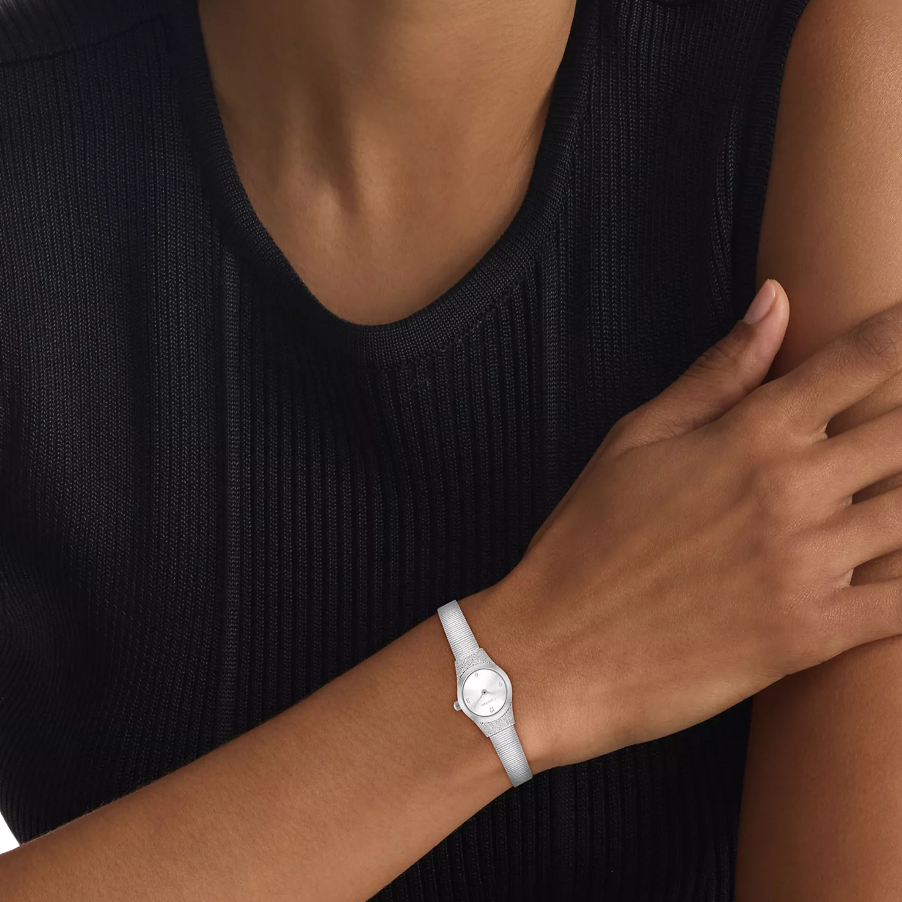 Calvin Klein Women Refined Minimalist Watch 25100192 - Silver