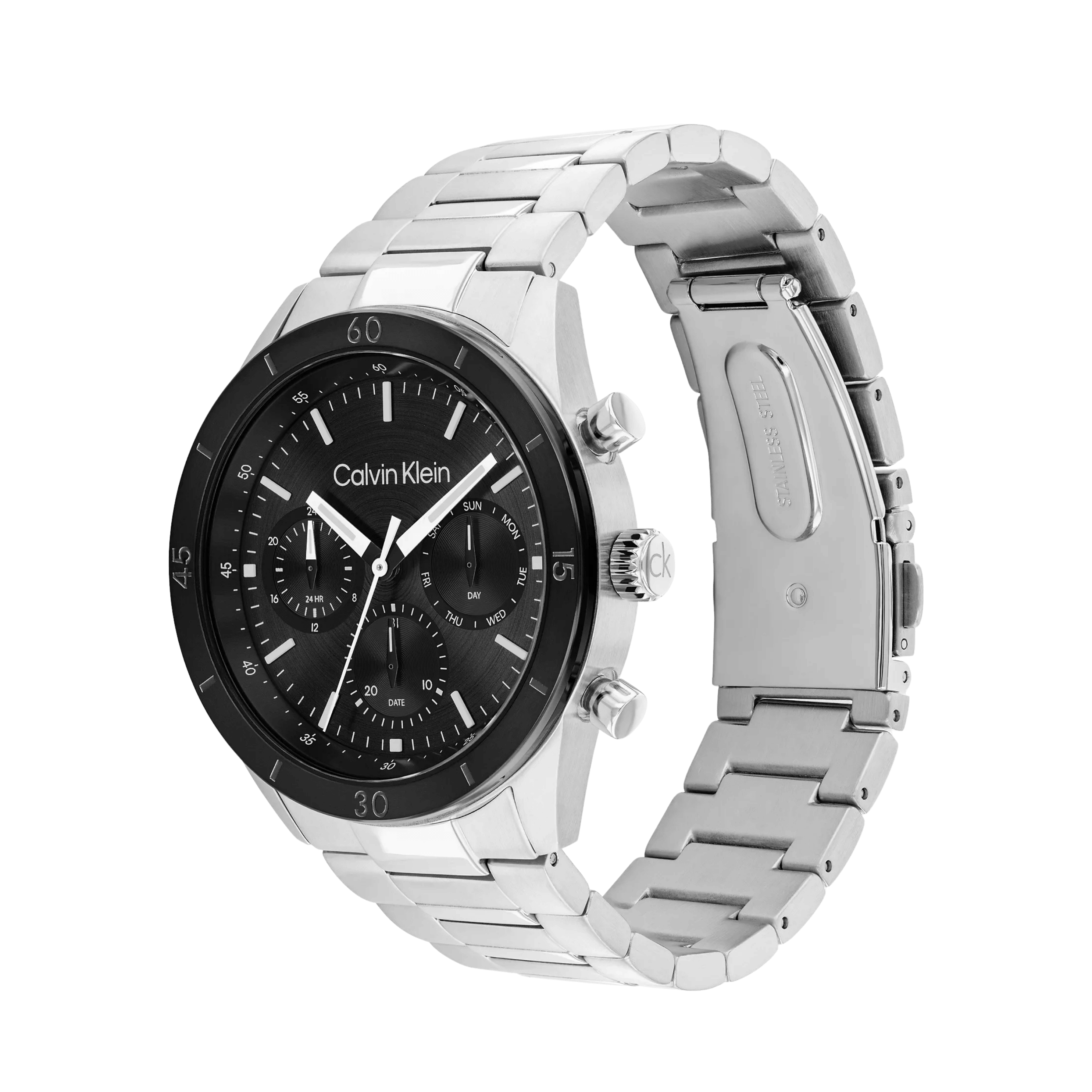 Calvin Klein Men Chronograph Bracelet Watch 25200556 - Black