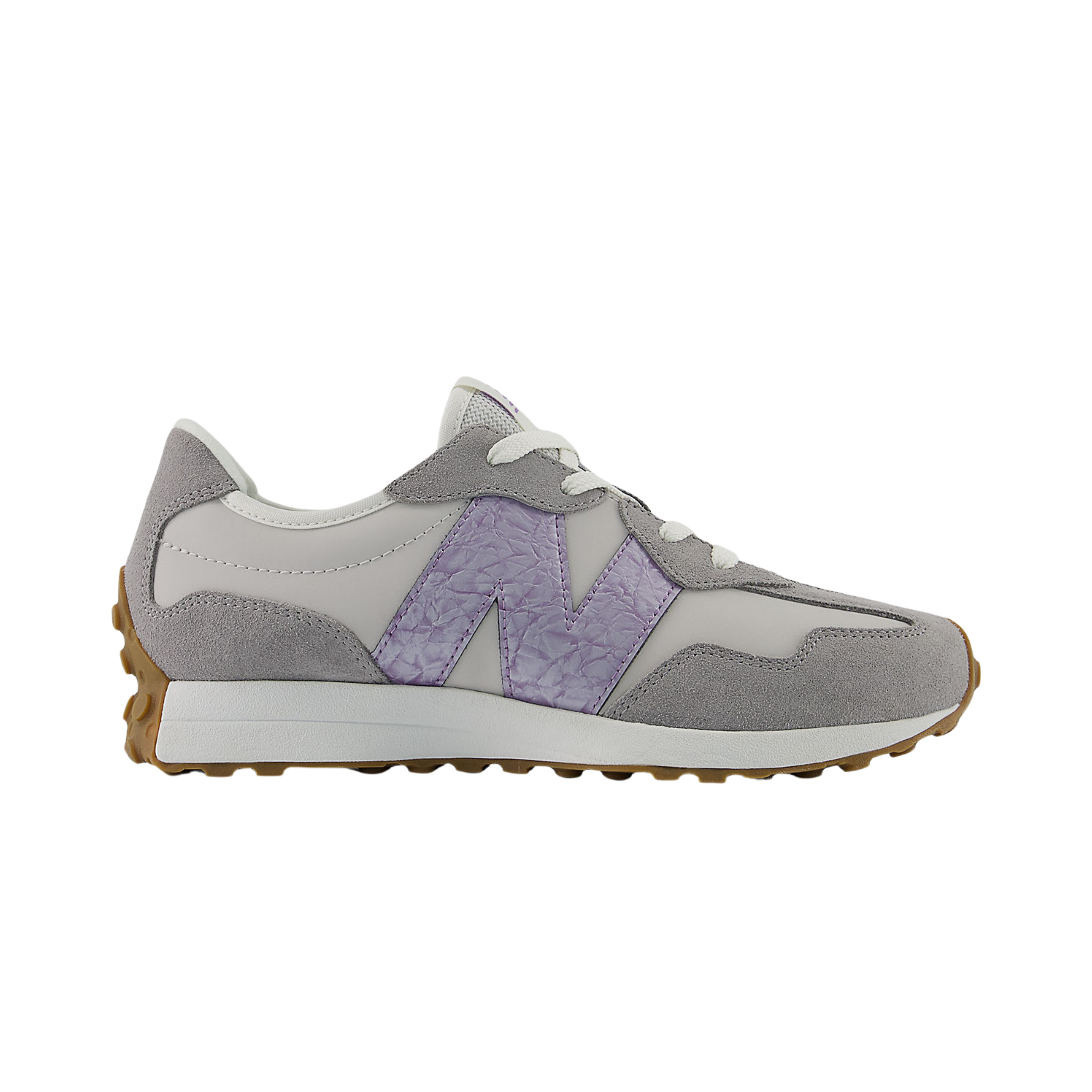 New Balance Big Kids 327 - Grey Matter Candied Violet