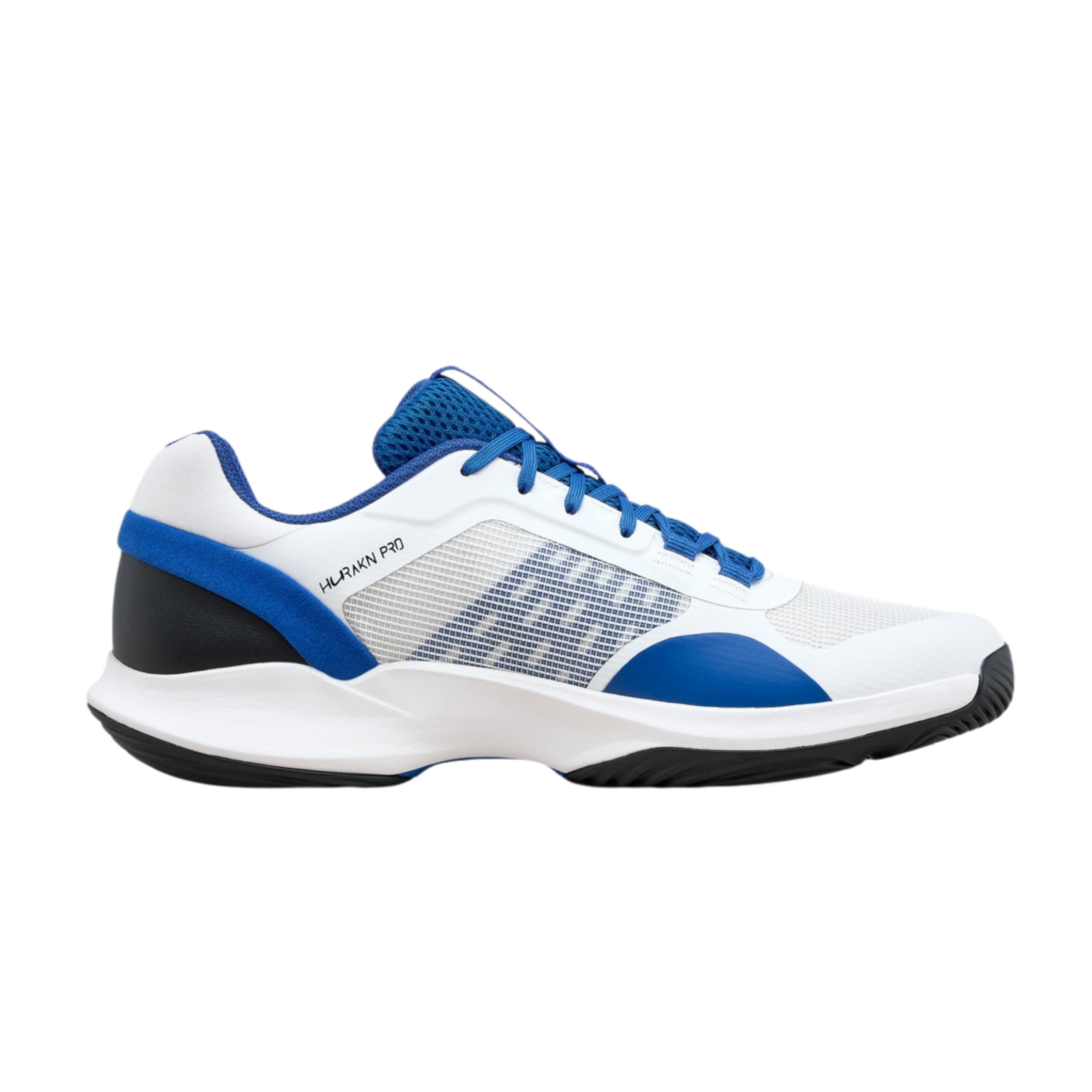 Wilson Men Hurakn Pro V2 Padel - White Deja Vu Blue Black