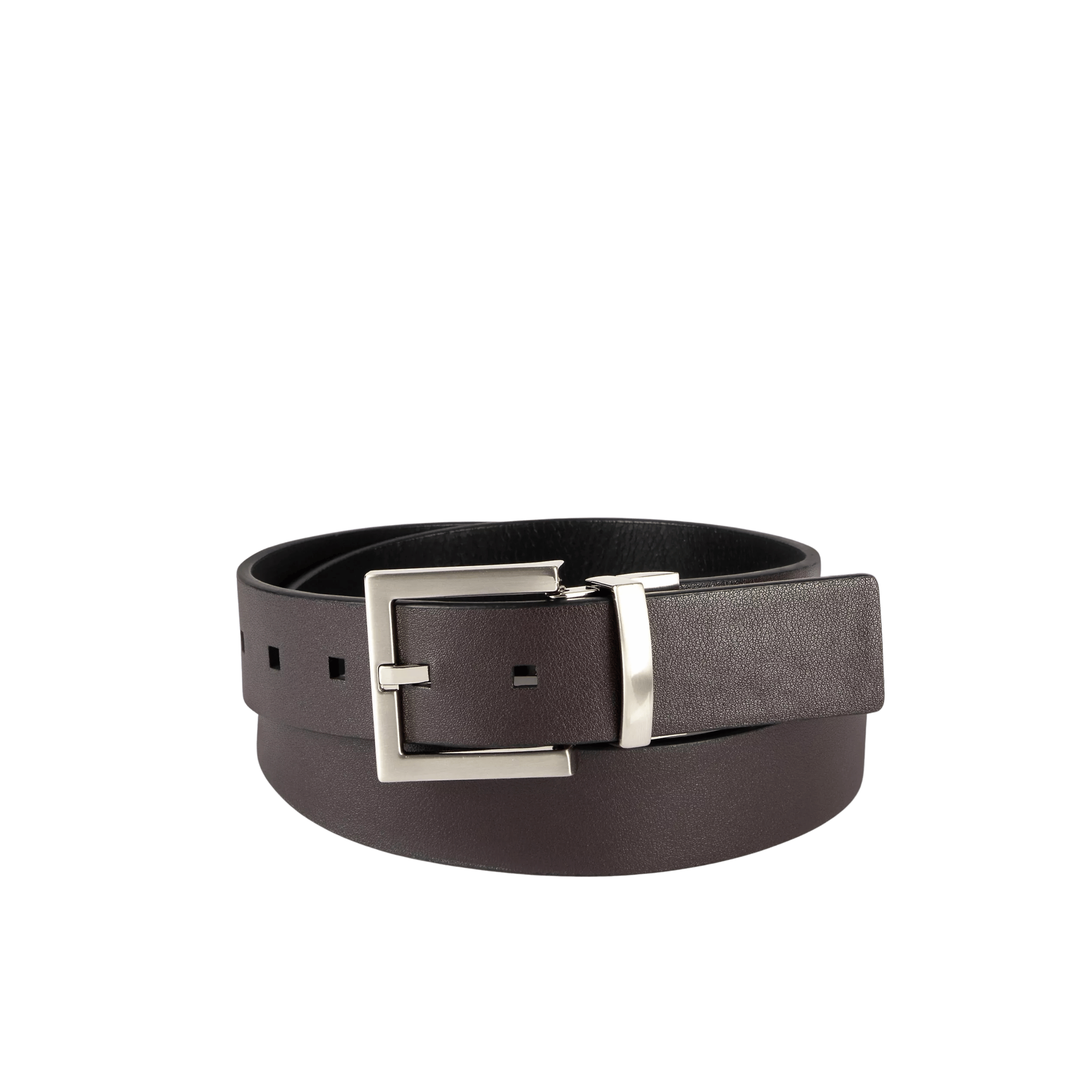 Calvin Klein Men Reversible Harness Buckle Belt 11CK010079 - Brown