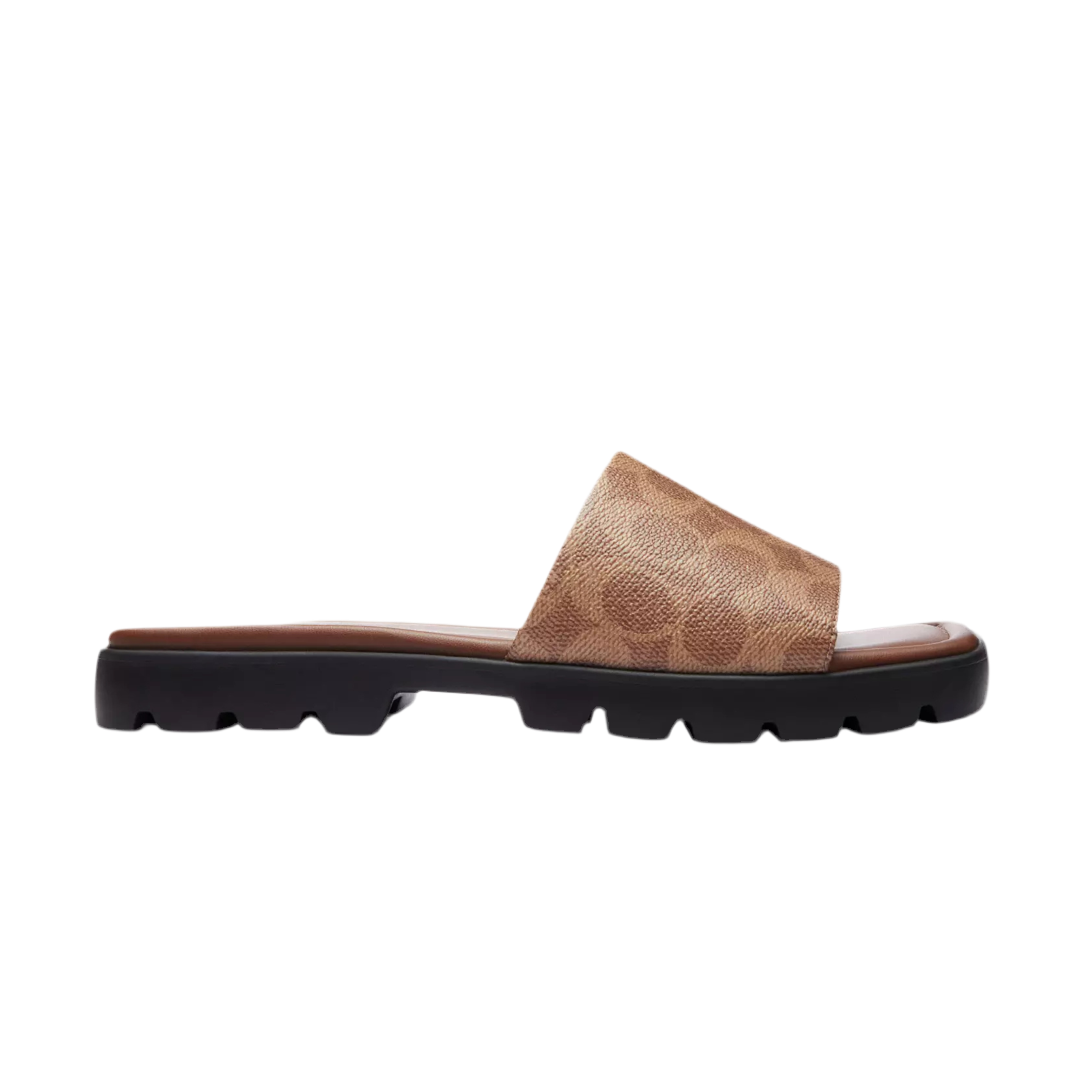 COACH Women's Florence Sandal - Dark Saddle