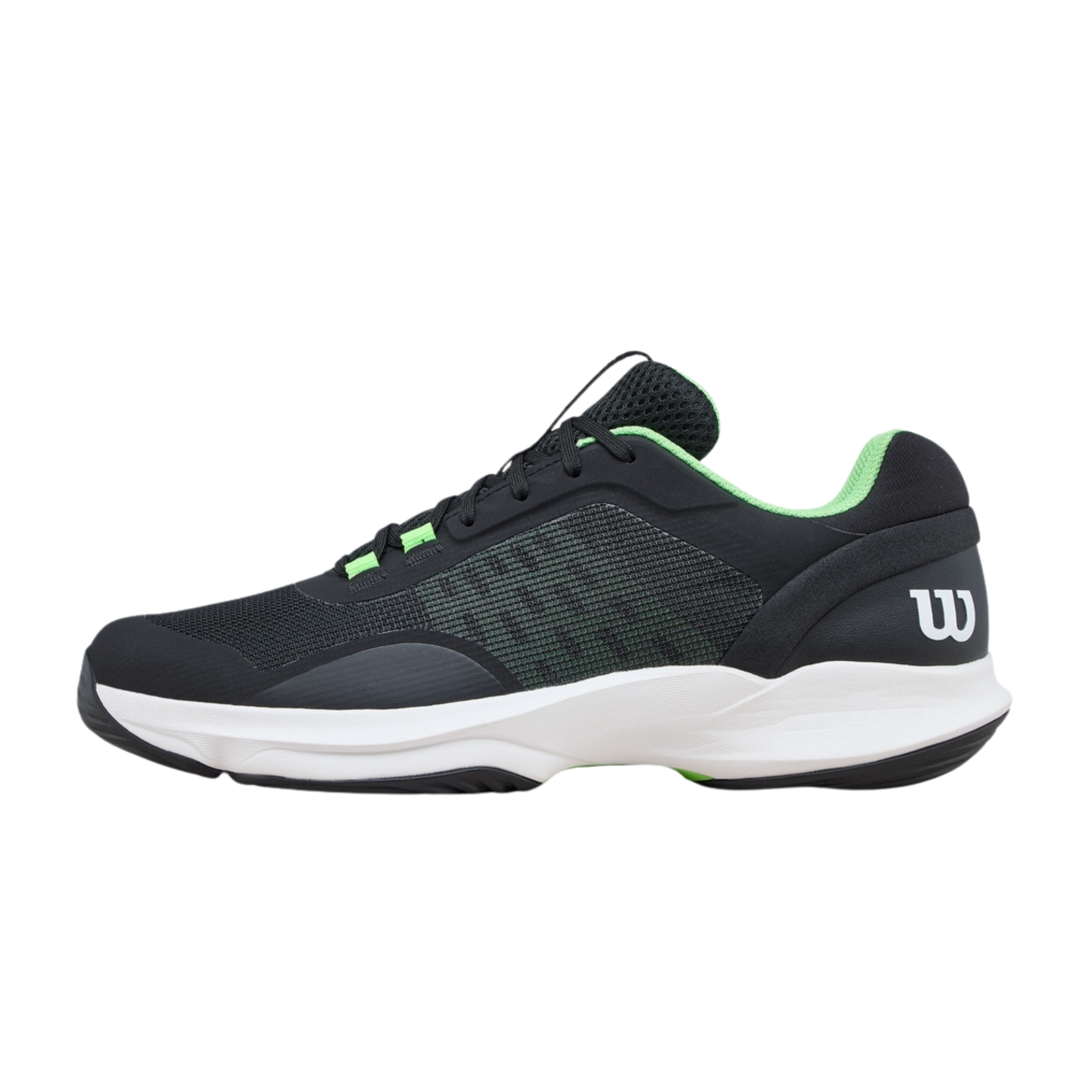 Wilson Men Hurakn Pro V2 Padel - Black White Green Gecko