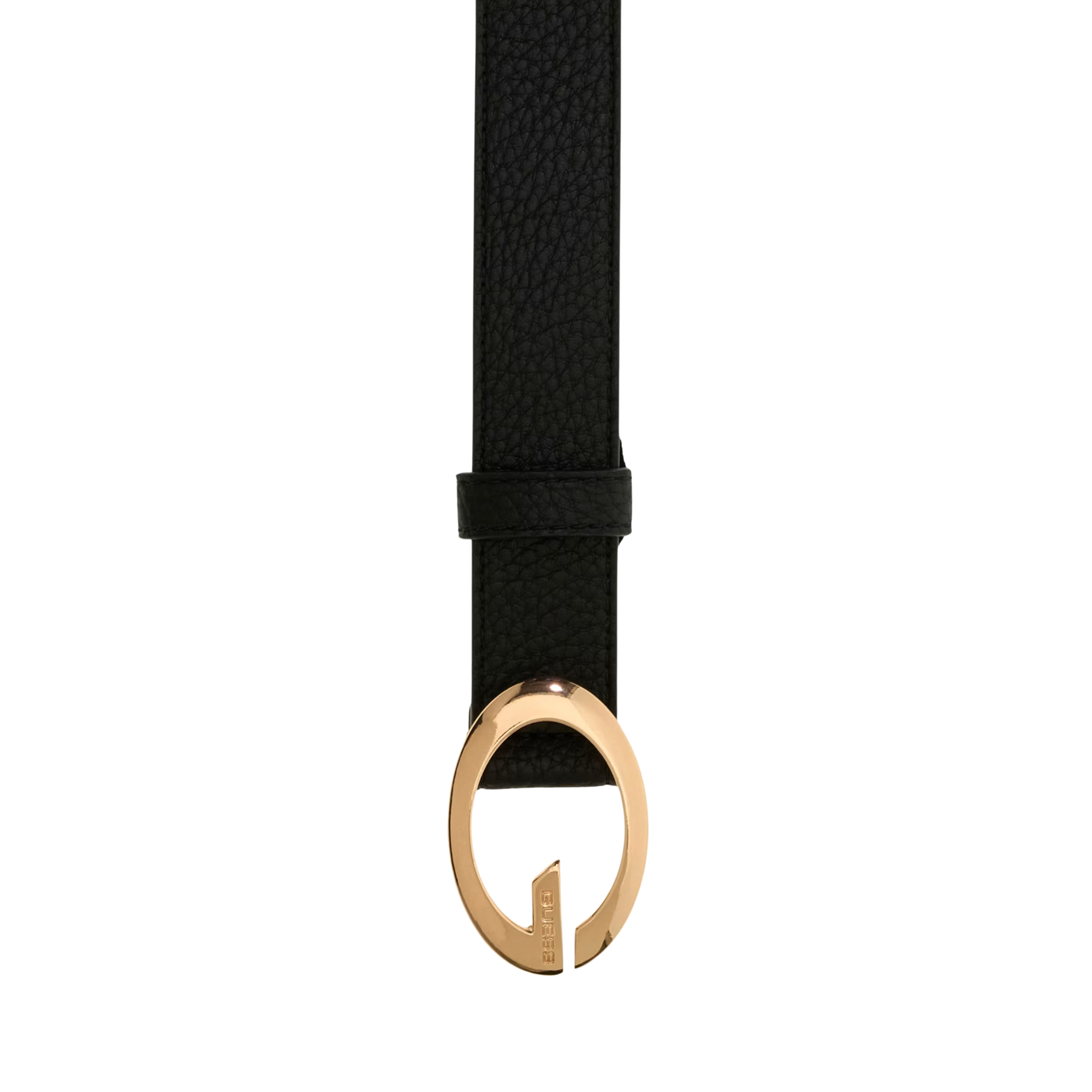 Guess Women Camden Vintage G Logo Beltt - Black