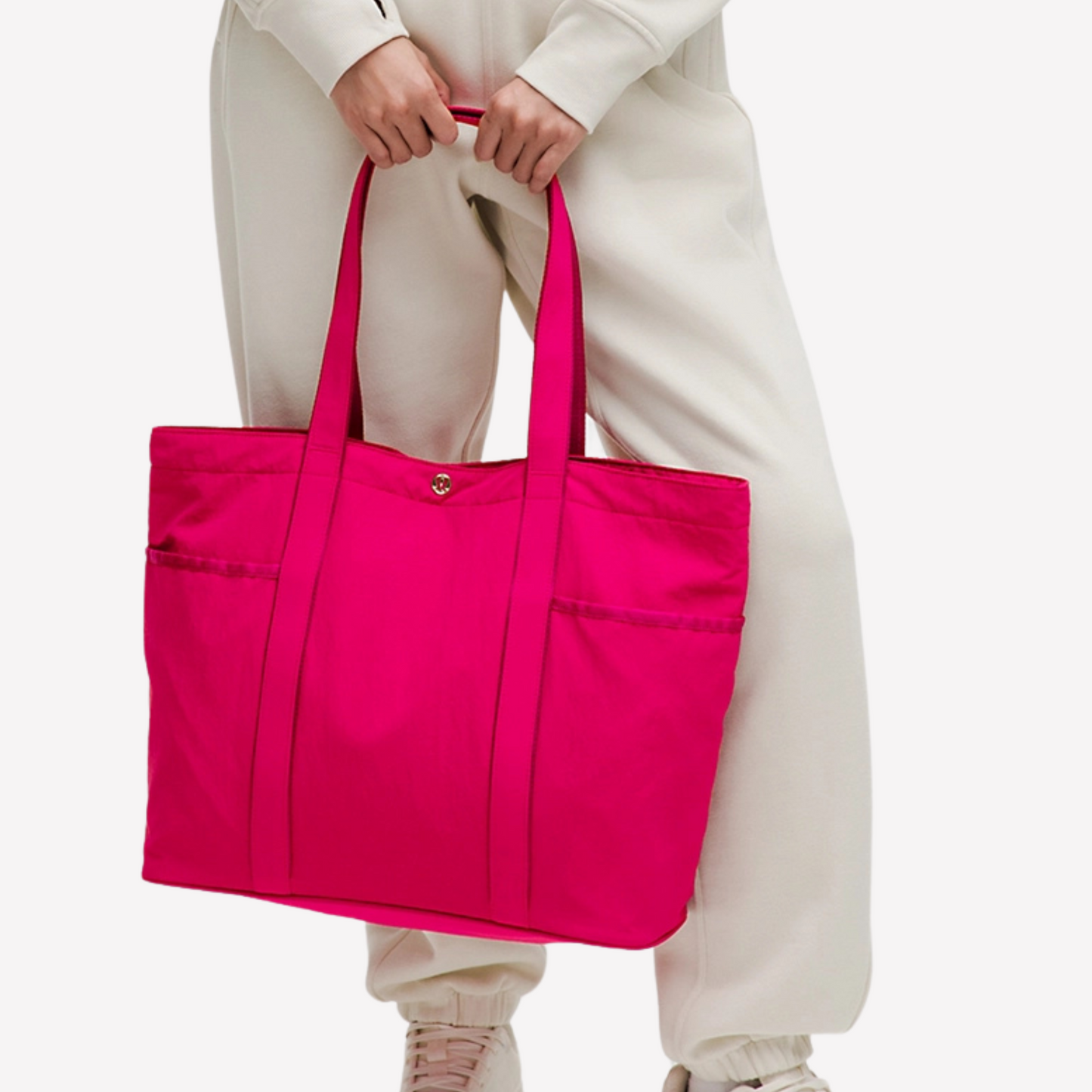 Lululemon Daily Multi-Pocket Tote Bag - Ripened Raspberry