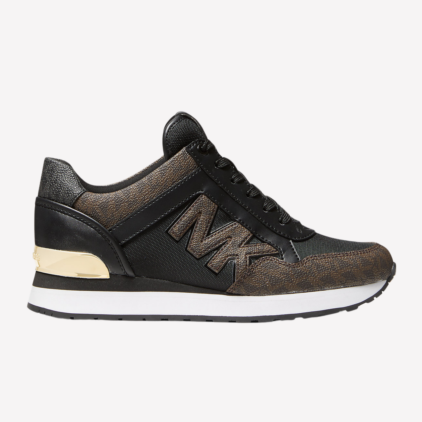 Michael Kors Women Maddy Logo Trainer - Brown Black