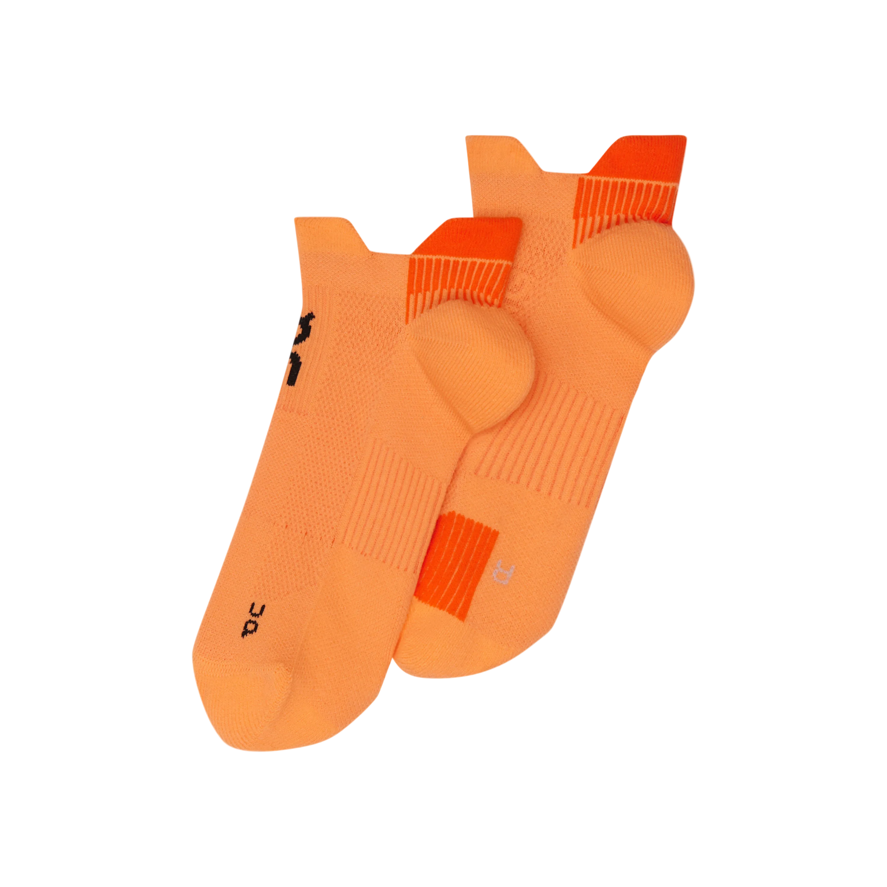 On Performance Run Sock Low - Tangerine Flame