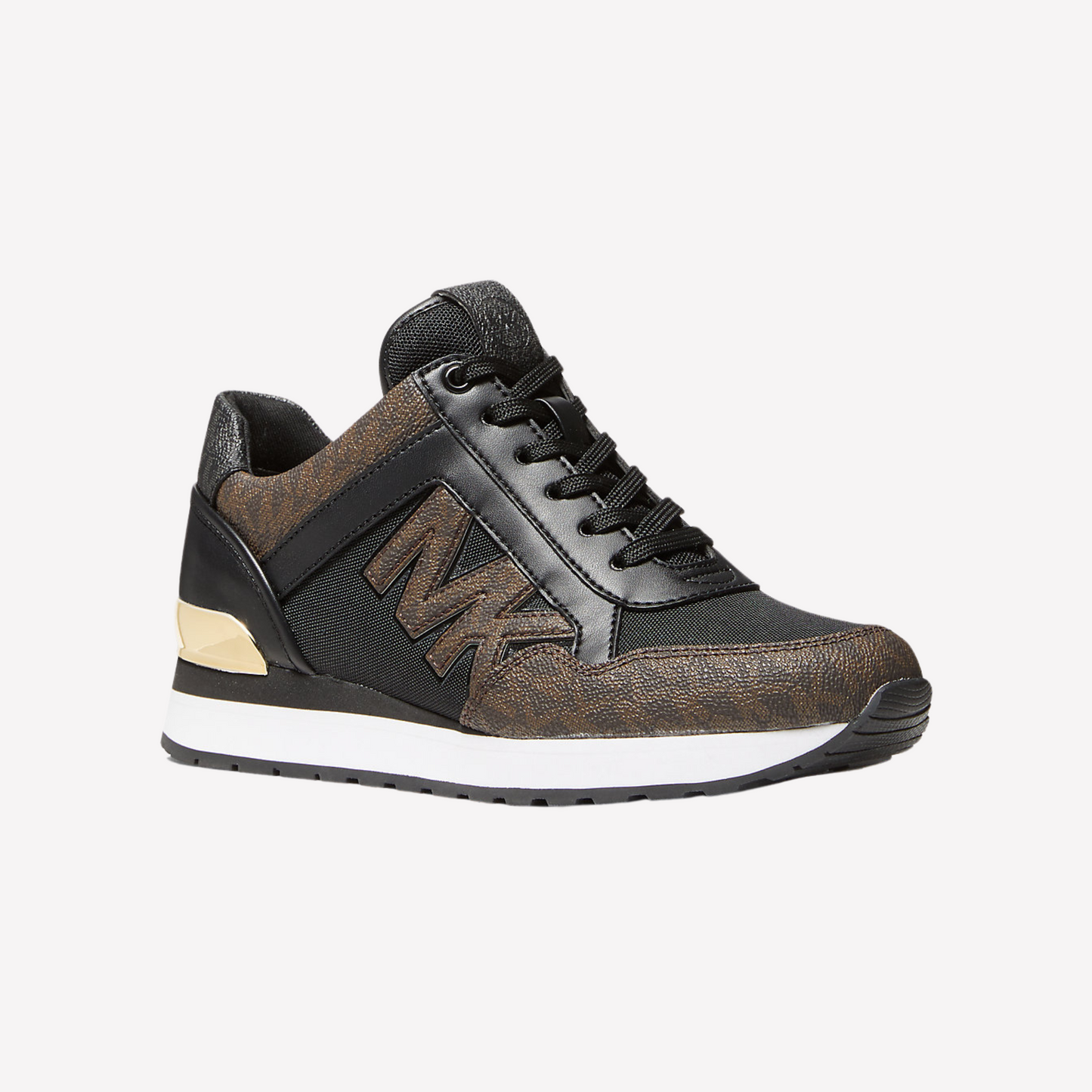 Michael Kors Women Maddy Logo Trainer - Brown Black