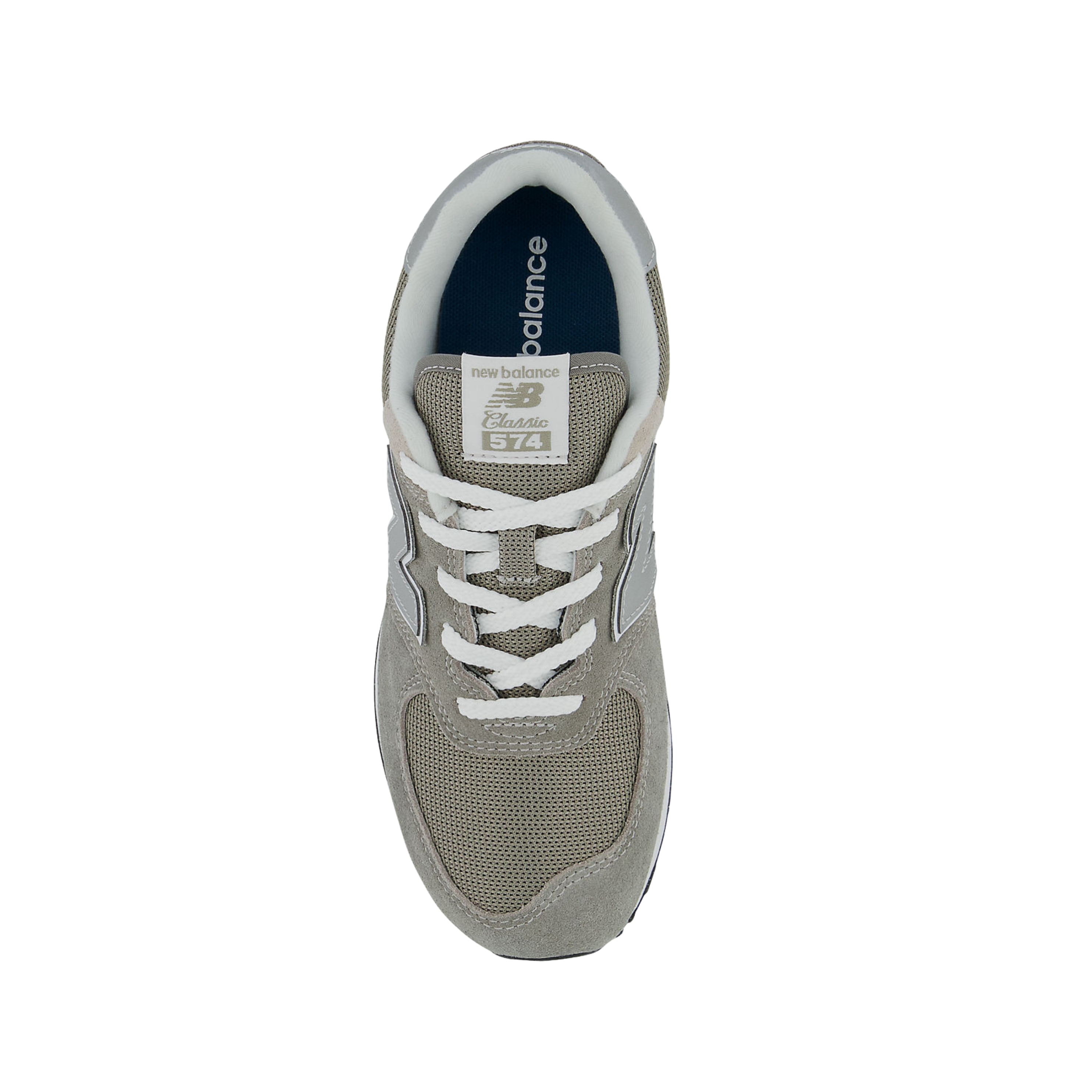 New Balance Big Kids 574 Core - Grey Nb White