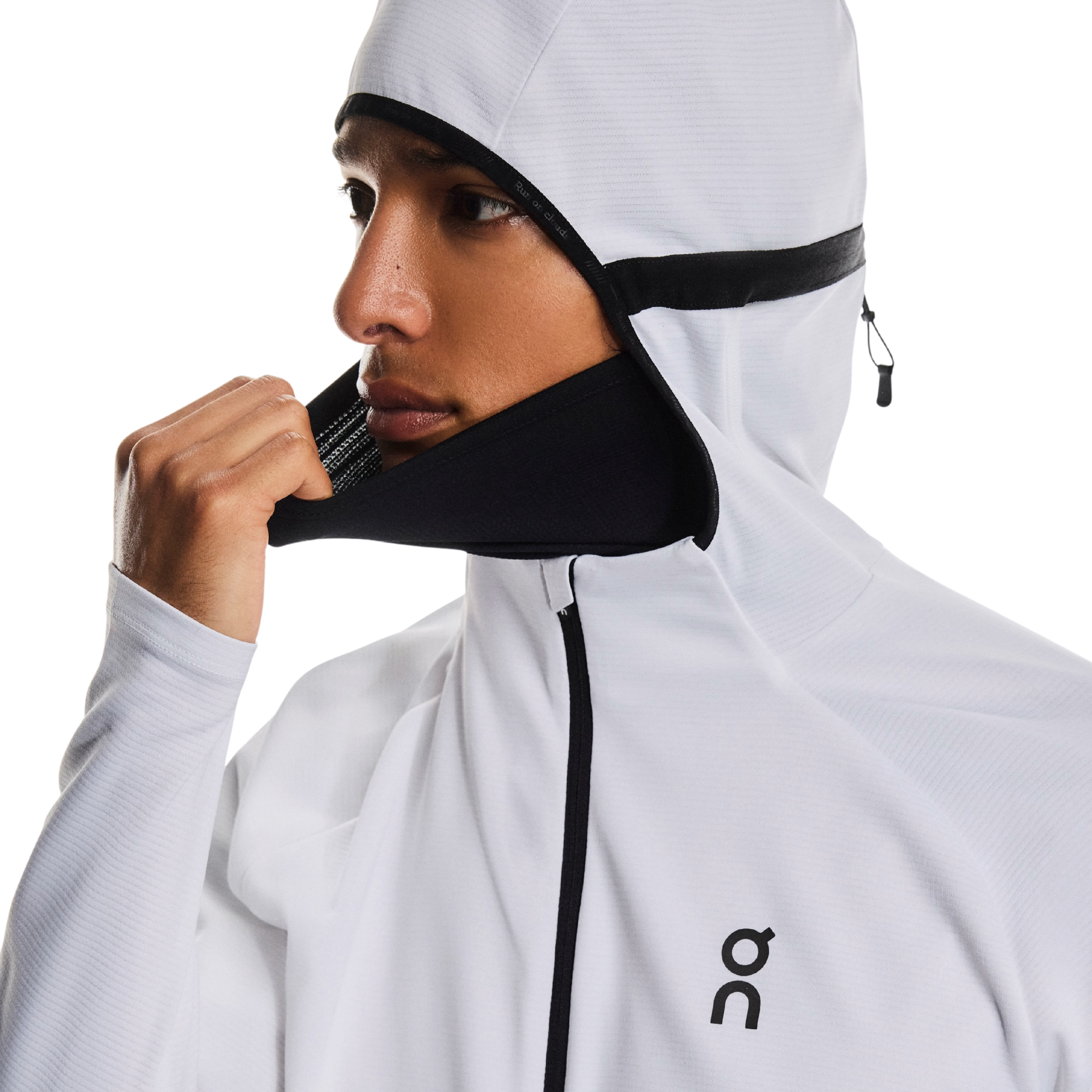 ON Men Climate Zip Hoodie - White