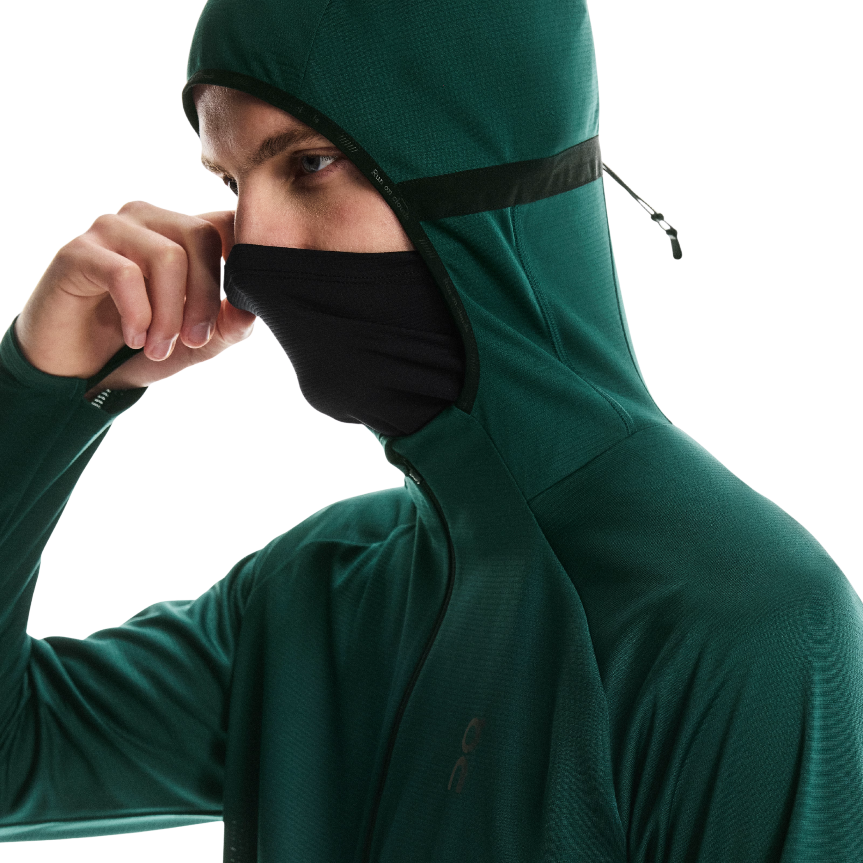 ON Men Climate Zip Hoodie - Spirulina