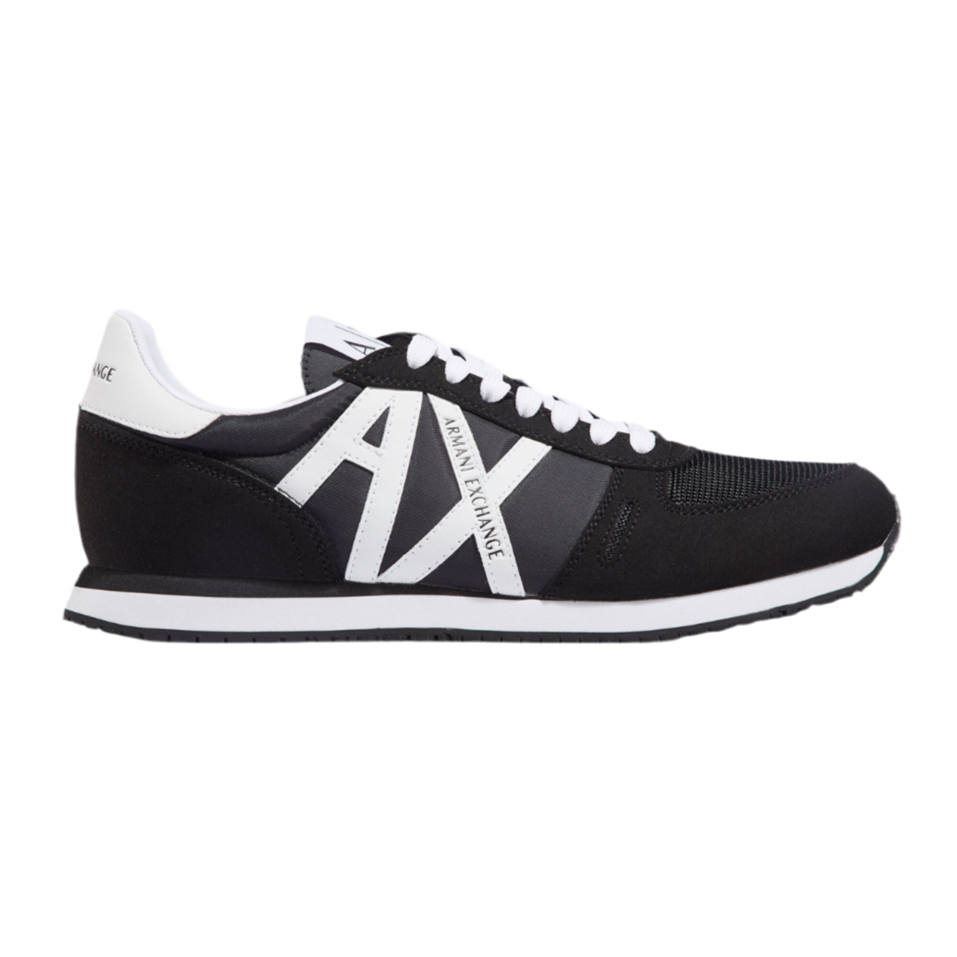 Armani Exchange Men's Logo Sneaker - Black