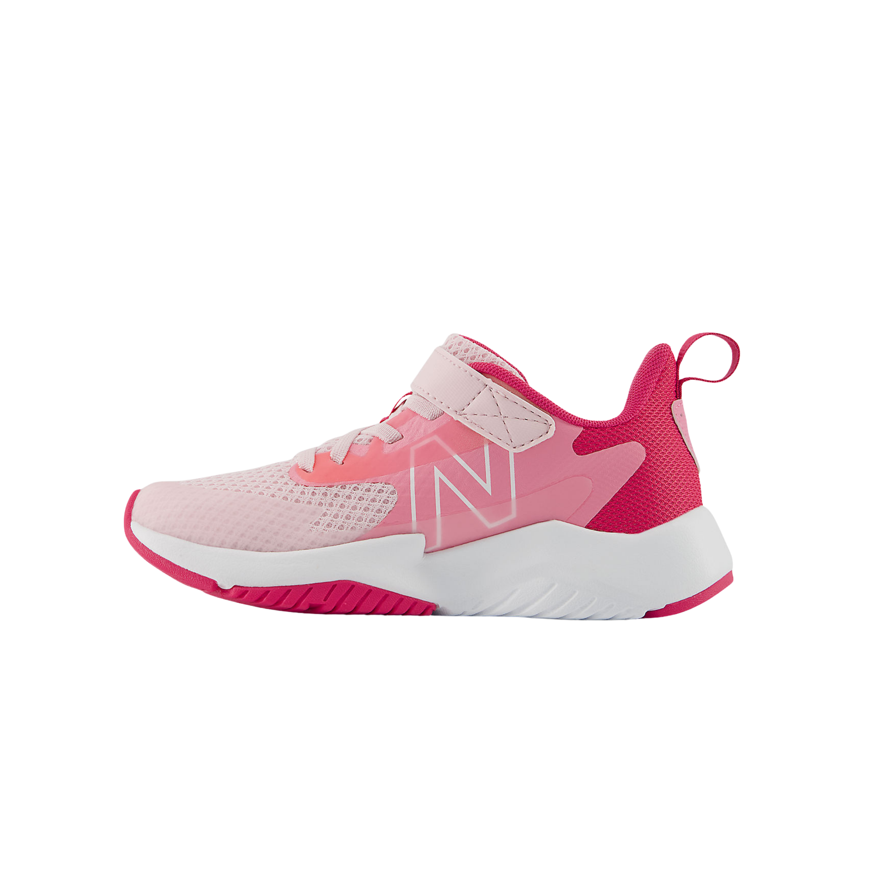 New Balance Kids Rave Run v2 Bungee - Rose Sugar Carnival Pink Signal Pink