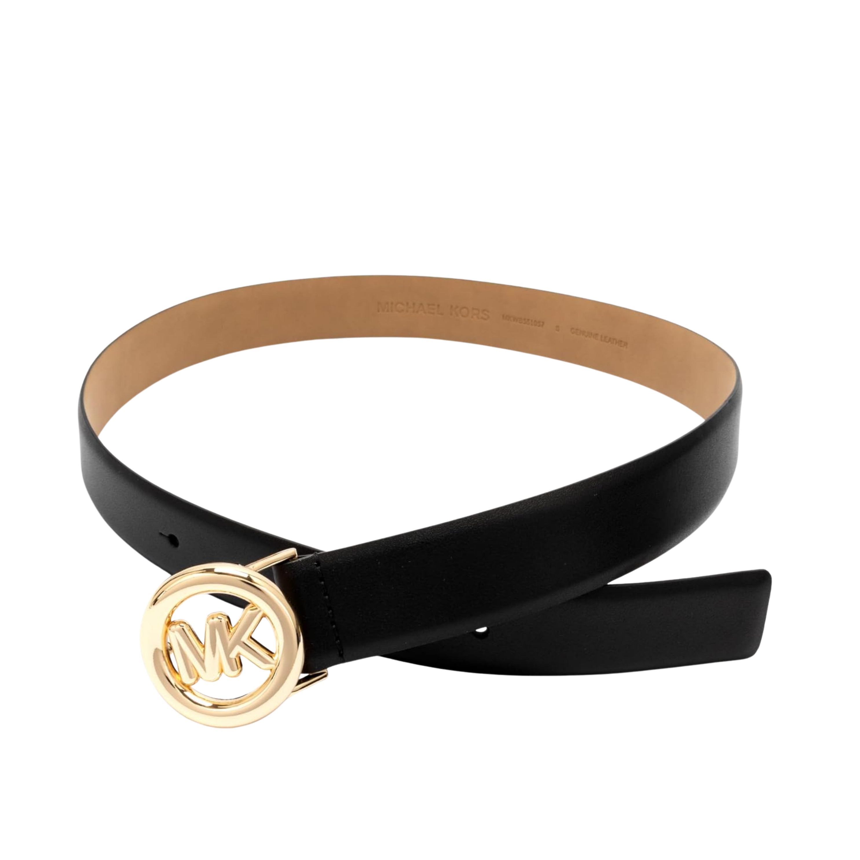 Michael Kors Women Non Reversible Leather Belt - Black