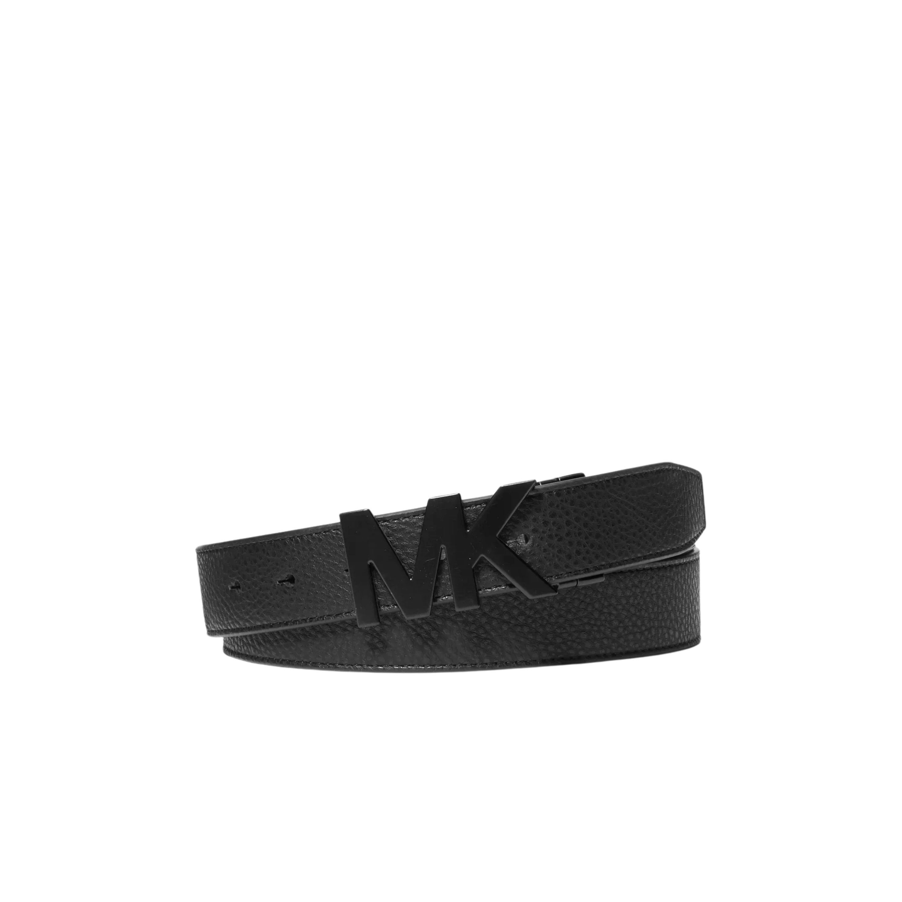Michael Kors Men Reversible Signature Logo Buckle Belt - Black