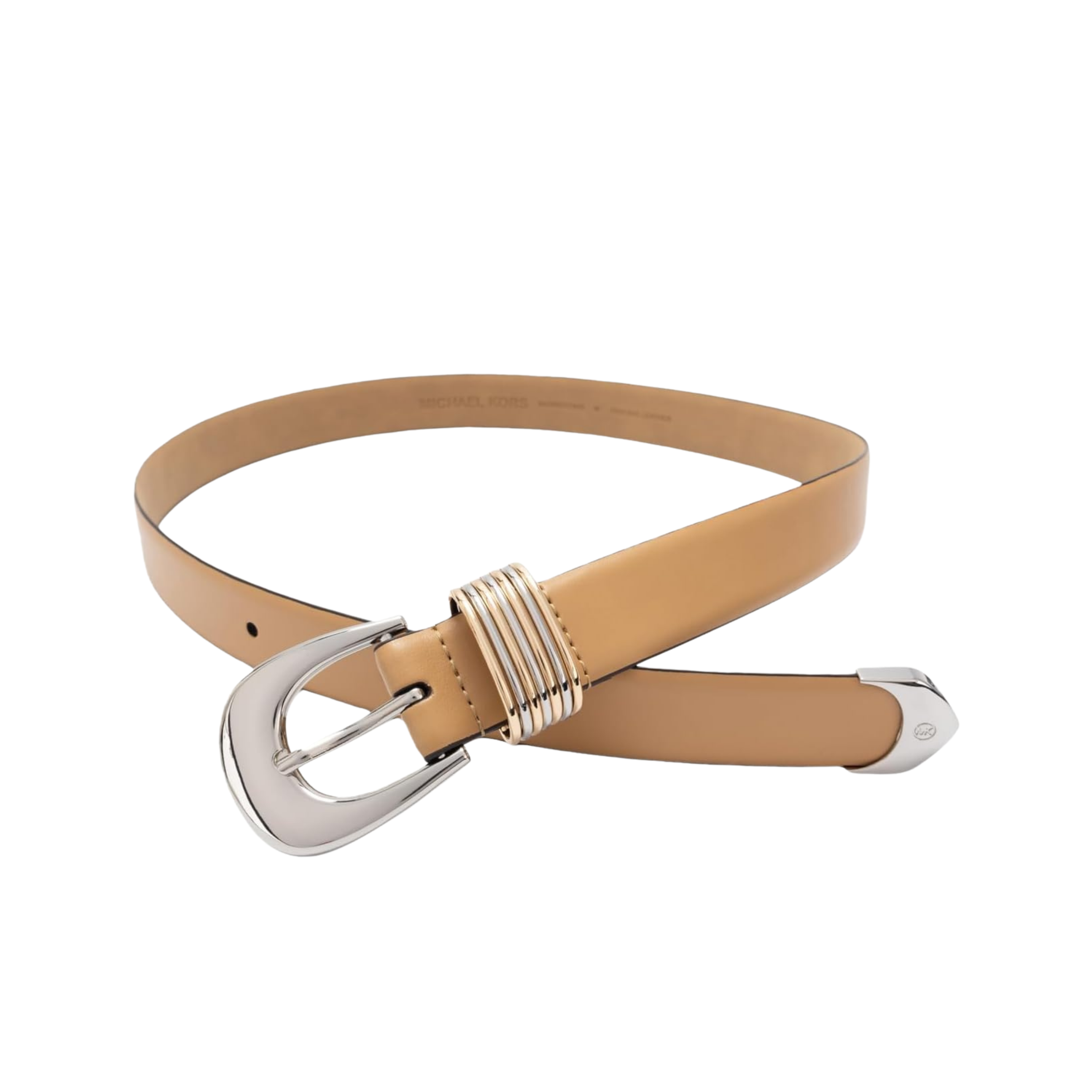 Michael Kors Women 1.2 Inch Belt - Peanut