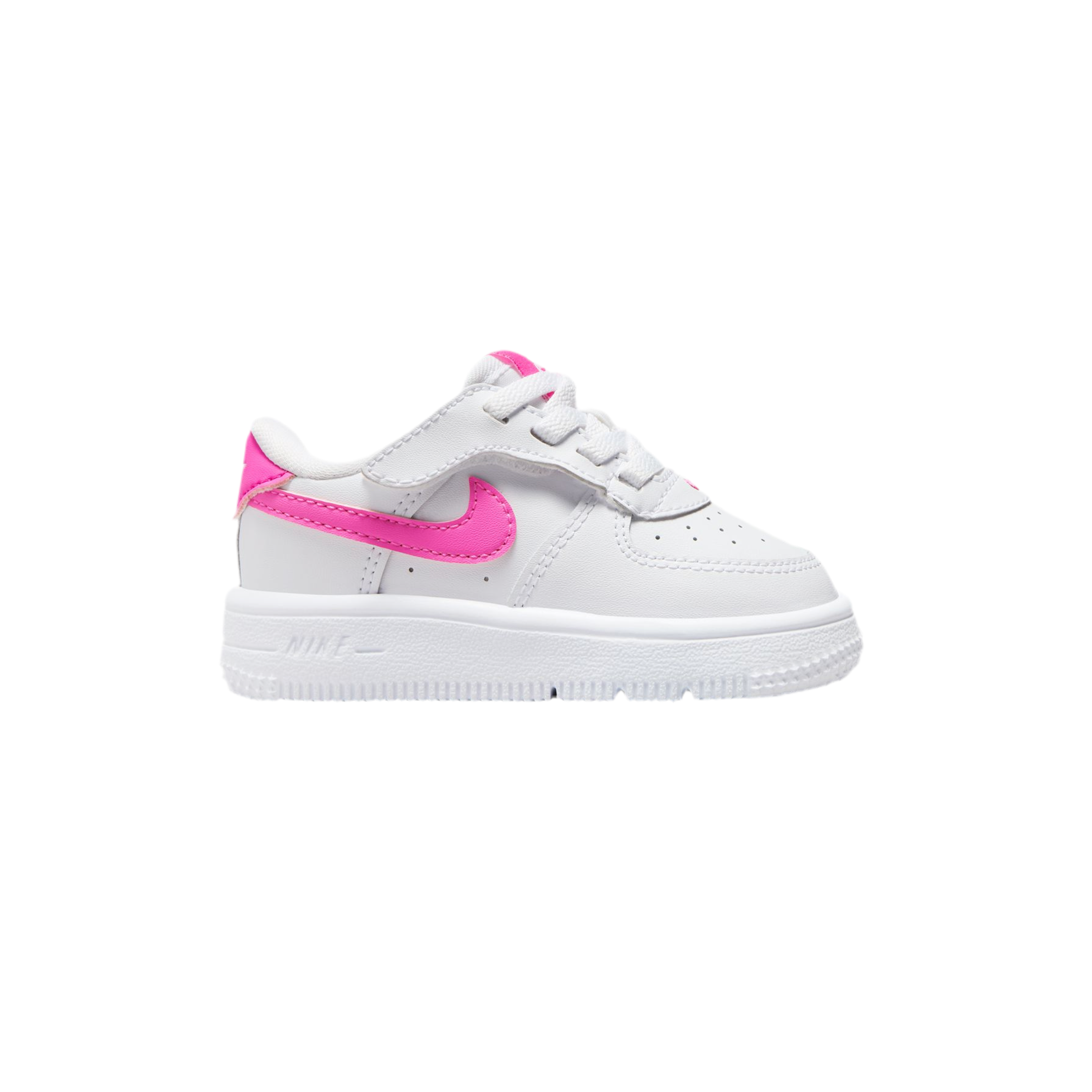 Nike Toddler Air Force 1 Low EasyOn - White Laser Fuchsia