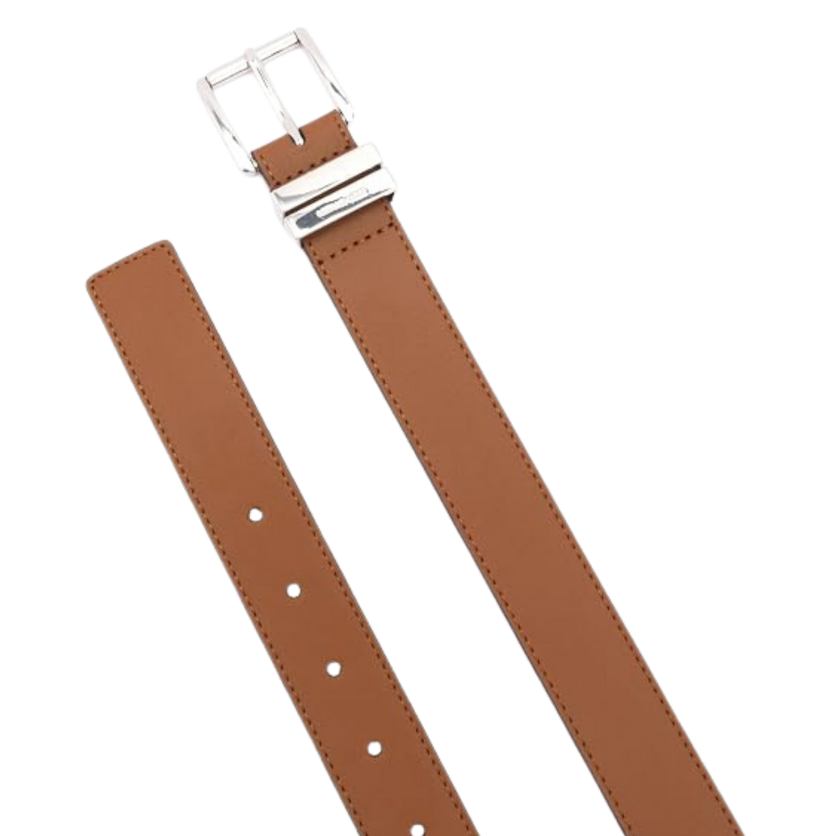 Michael Kors Women 1.25 Inch Leather Belt - Luggage