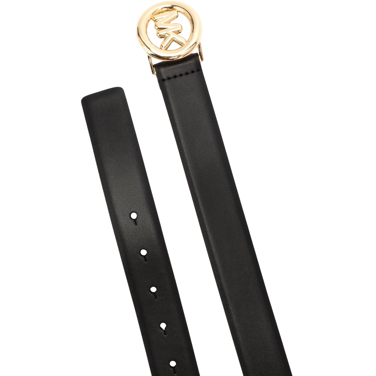 Michael Kors Women Non Reversible Leather Belt - Black