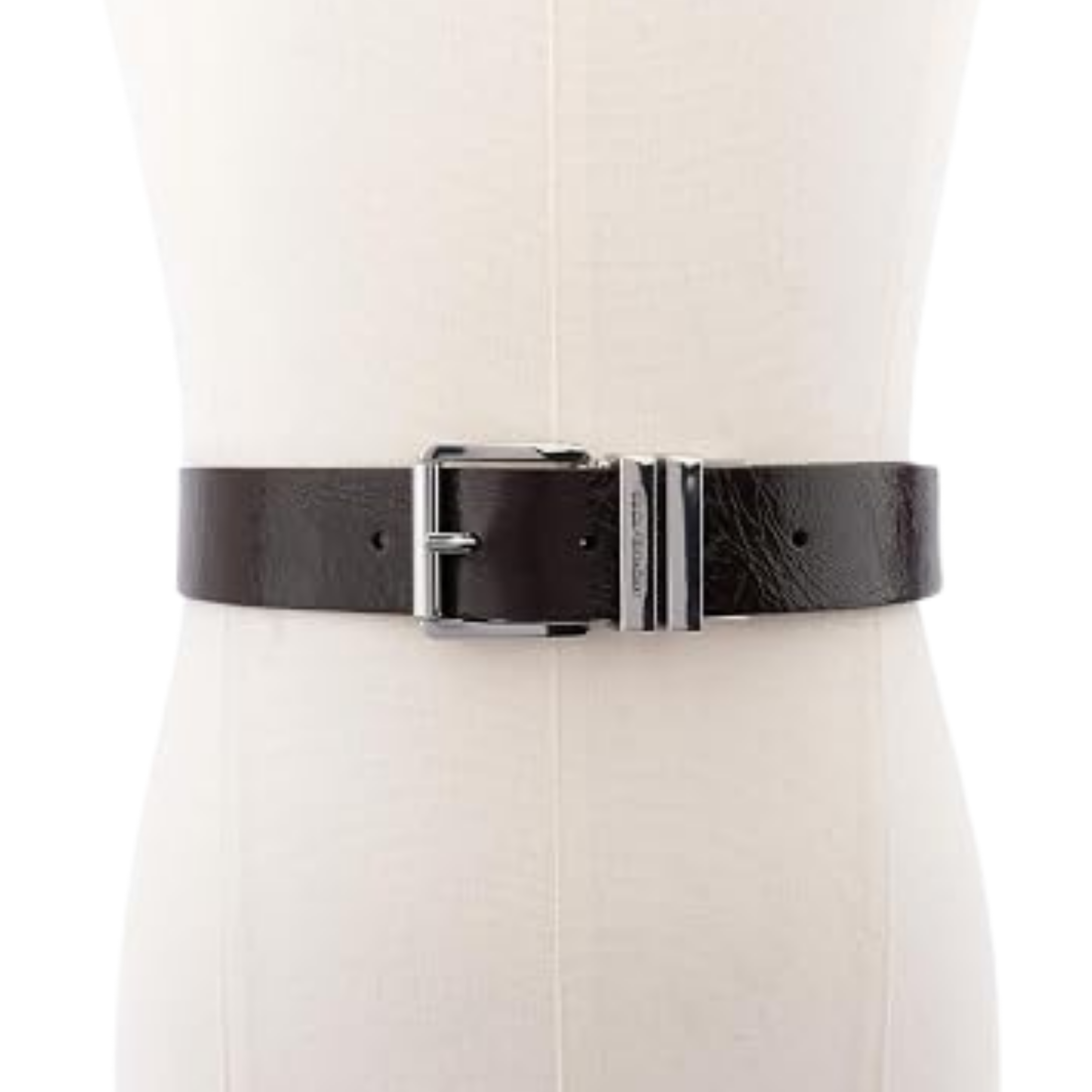 Michael Kors Women 1.5 Inch Leather Reversible Belt - Chocolate